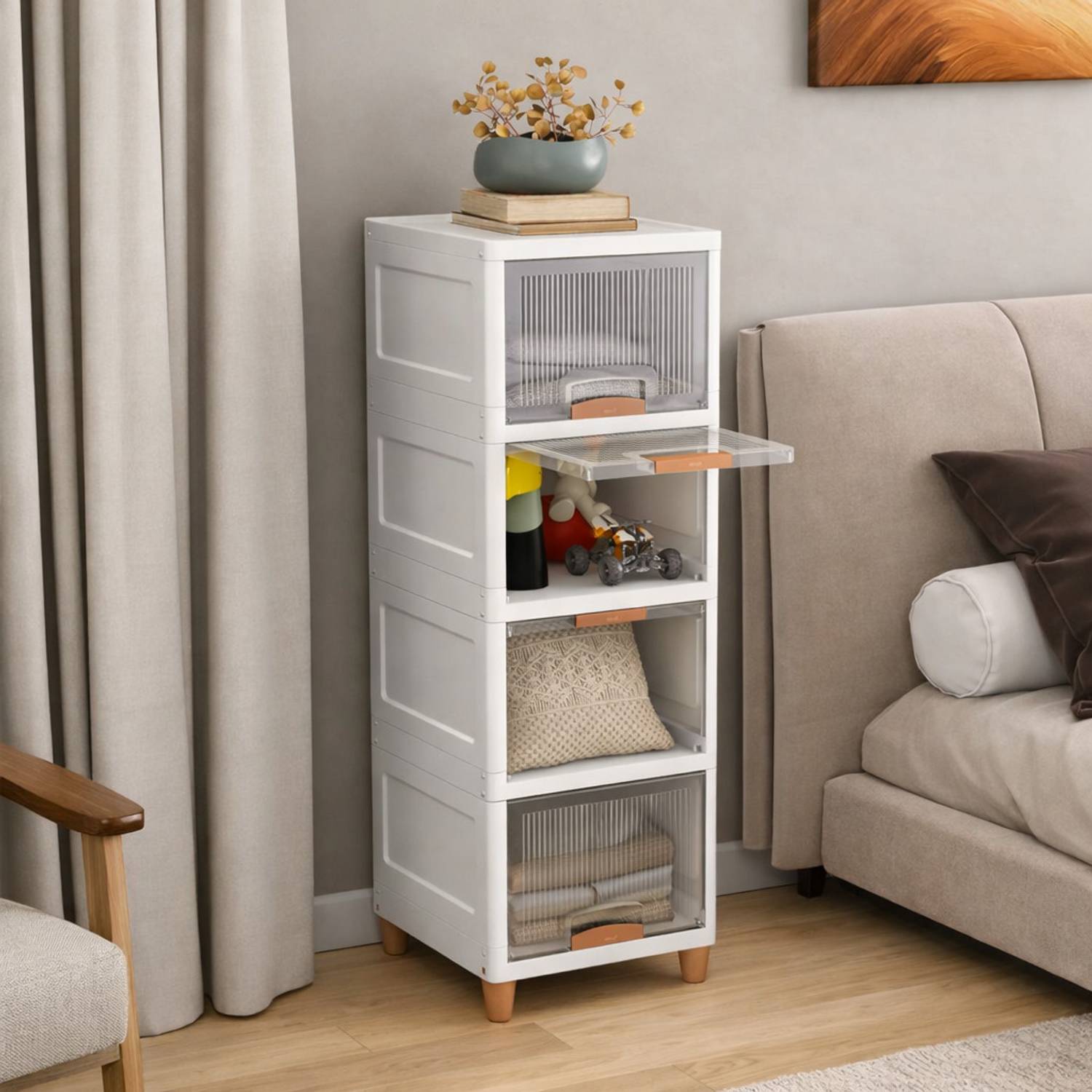 Velfree Plastic Wardrobe Organizer