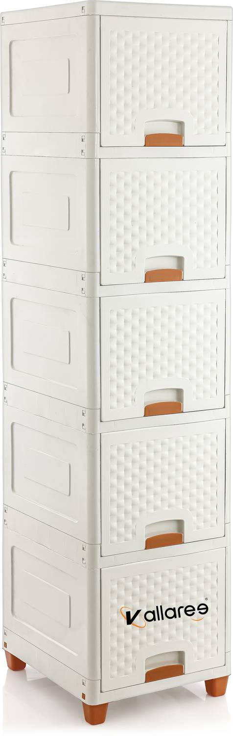 Vallaree 5 Doors Modular Storage Chest of Drawers