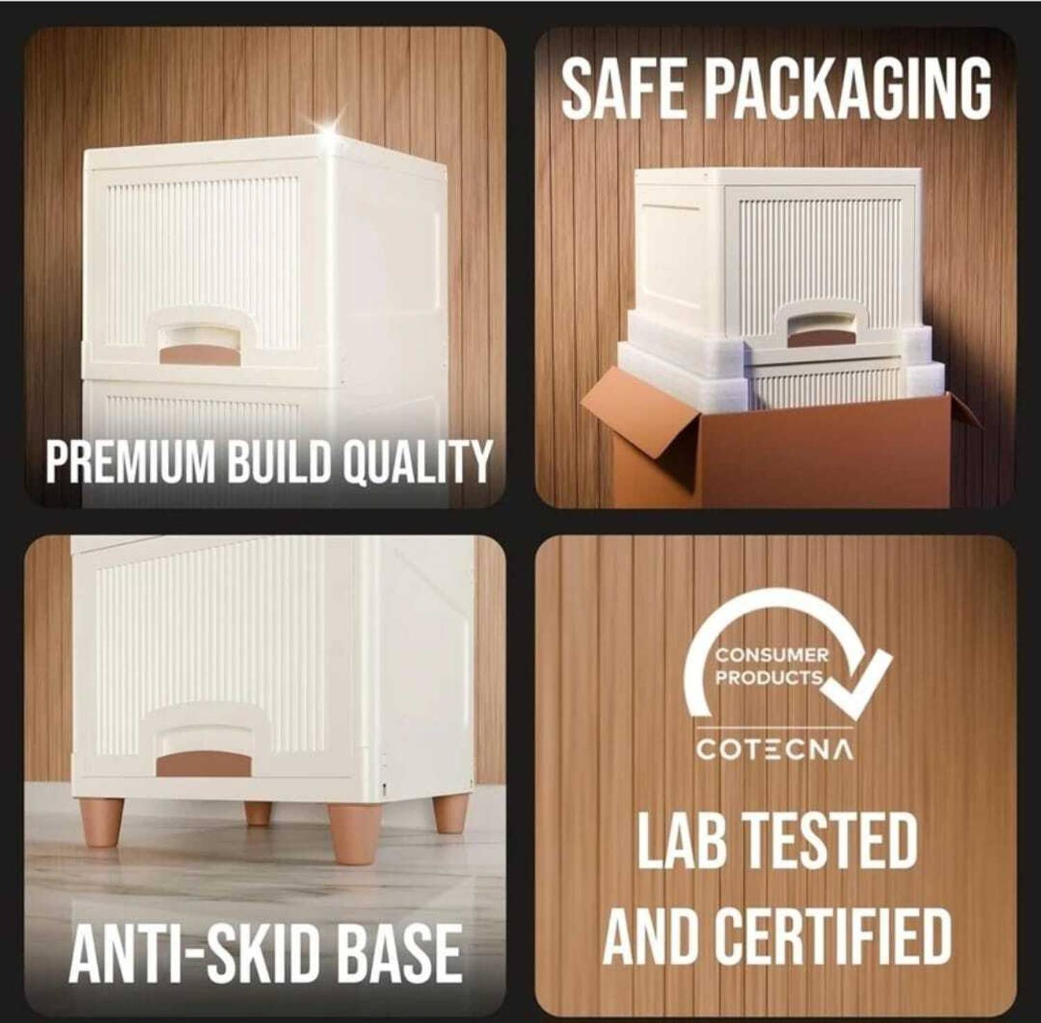 ADMIN INDUSTRIES CW 5 LAYER Plastic Free Standing Cabinet - Image 5