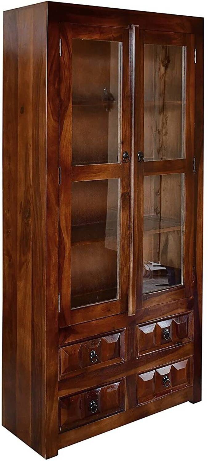 Flipkart Perfect Homes Sheesham Solid Wood Solid Wood Free Standi