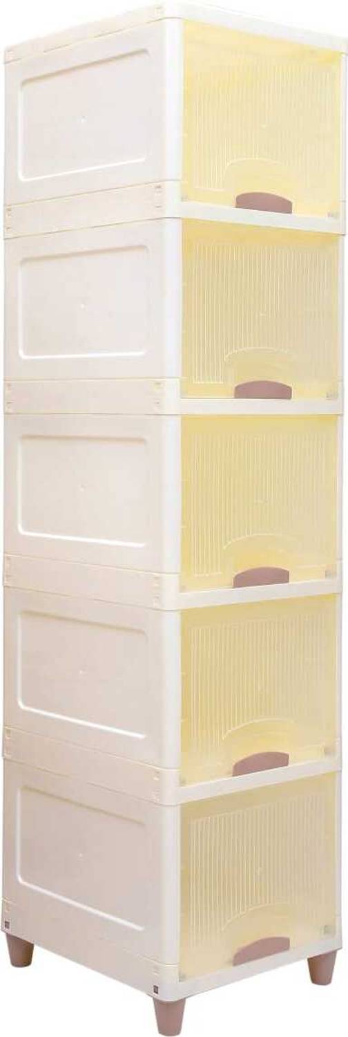 Velfree Plastic Free Standing Cabinet White - Image 3