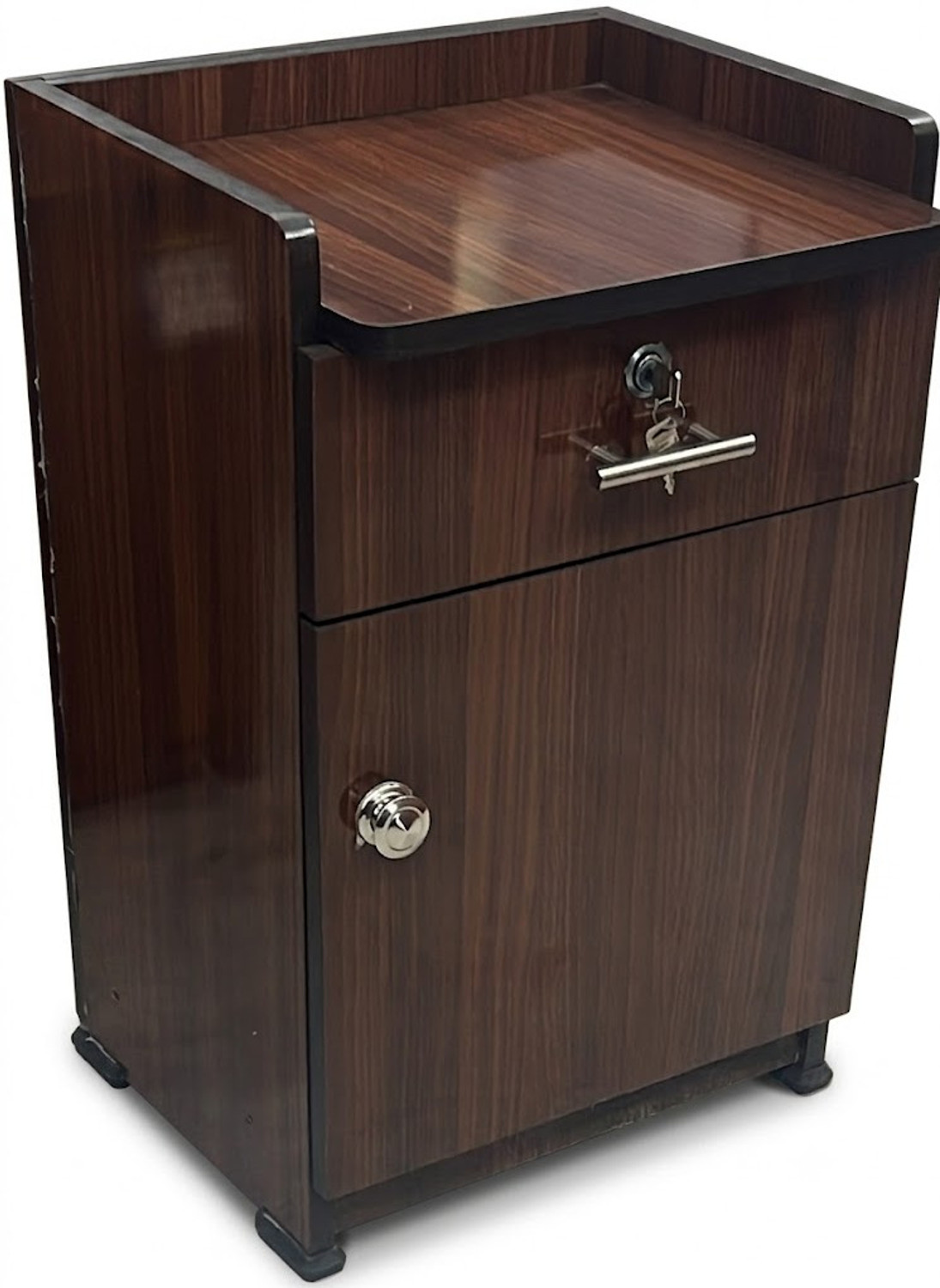 Image of Oak Engineered Wood Free Standing Cabinet