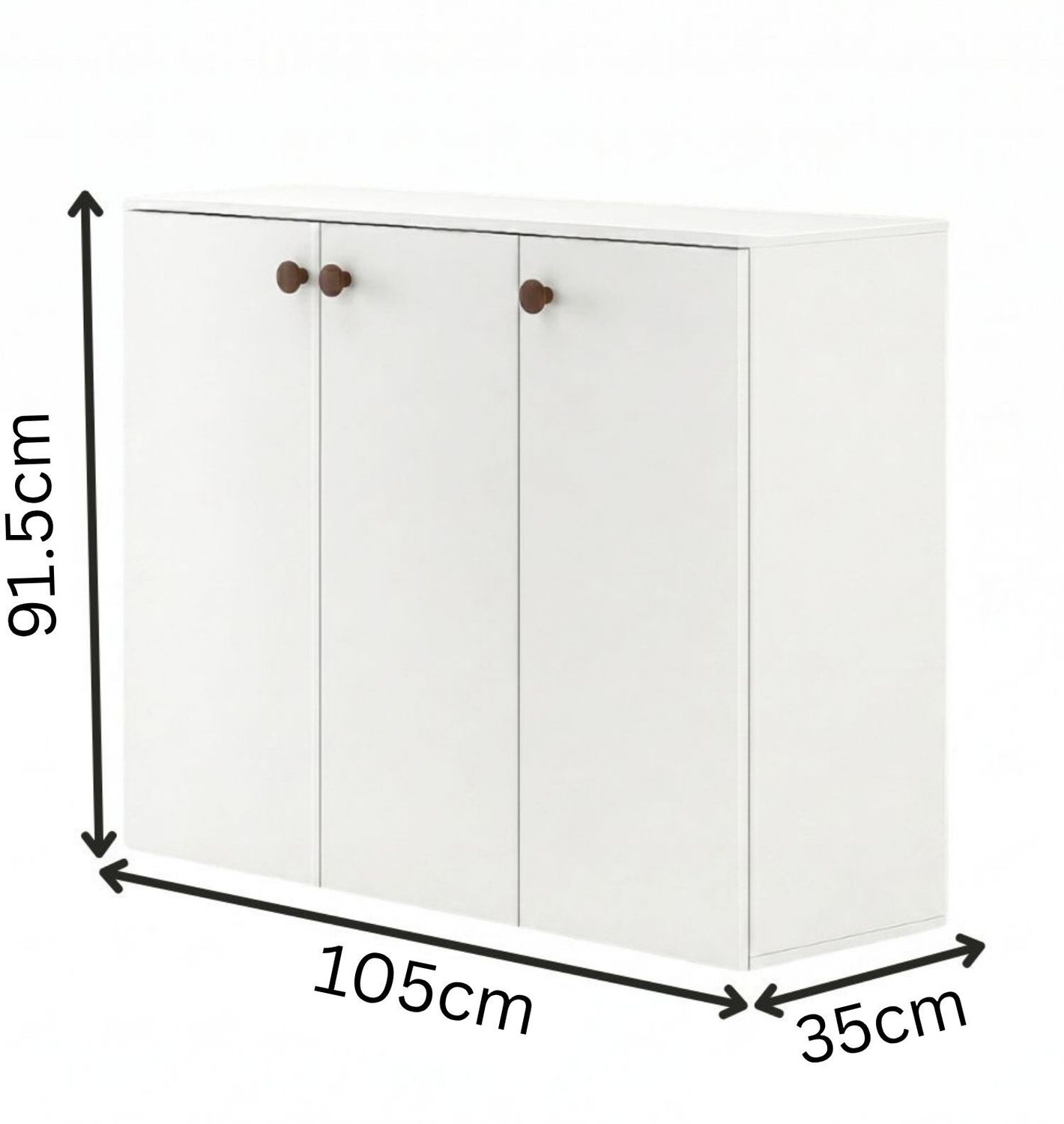 Image of Home Delight Modern Multipurpose Kitchen & Living Room Storage Cabinet Sideboard Engineered Wood Kitchen Cabinet