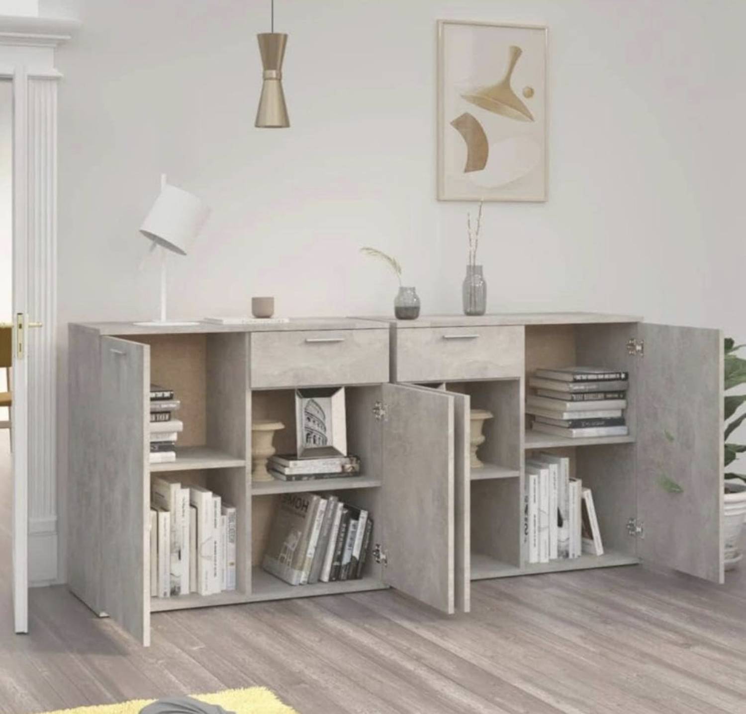CASPIAN Chest Of Drawers Engineered Wood Free Standing Chest of D