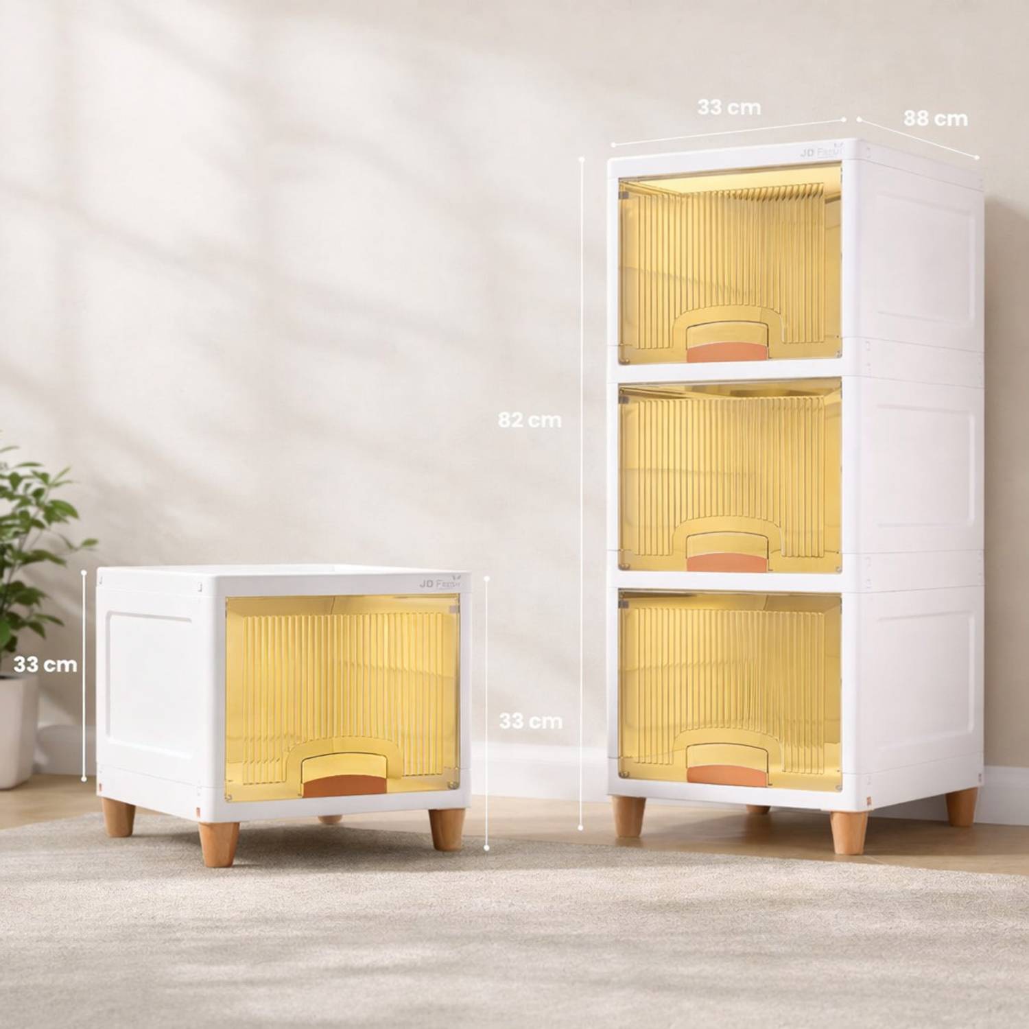 Velfree Plastic Wardrobe Organizer - Image 5