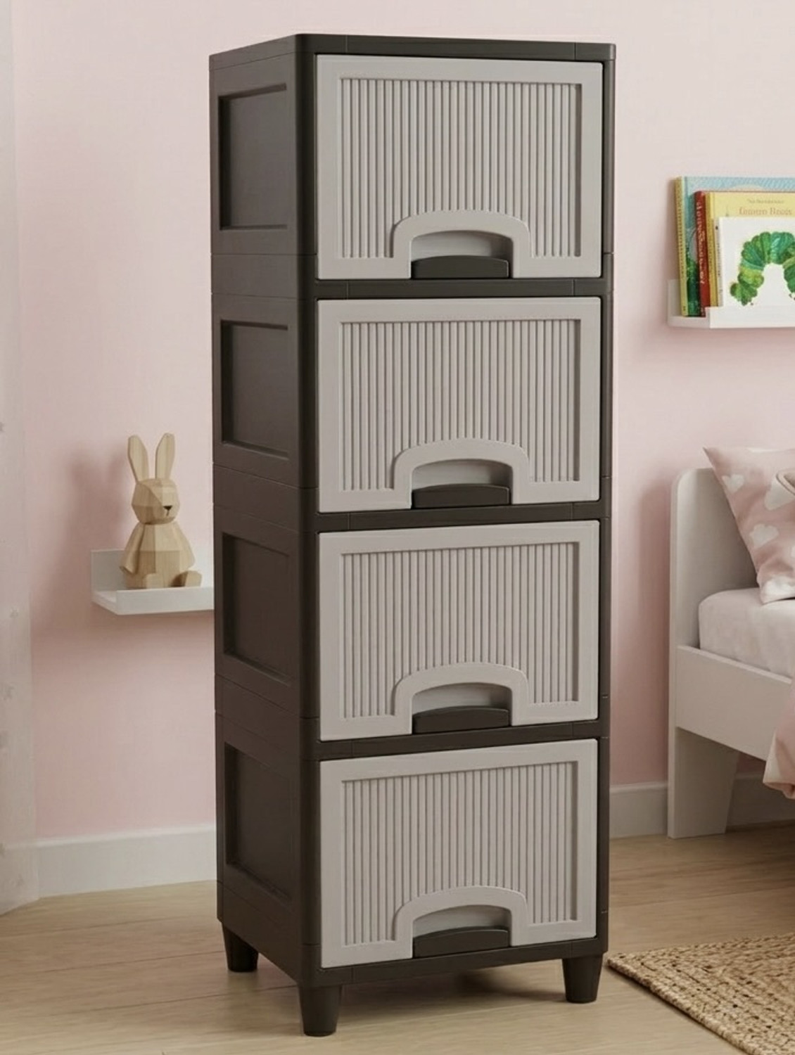 Image of MAXTID Multi layer Drawer use at Home , Office , Bedroom Etc.. Plastic Free Standing Chest of Drawers