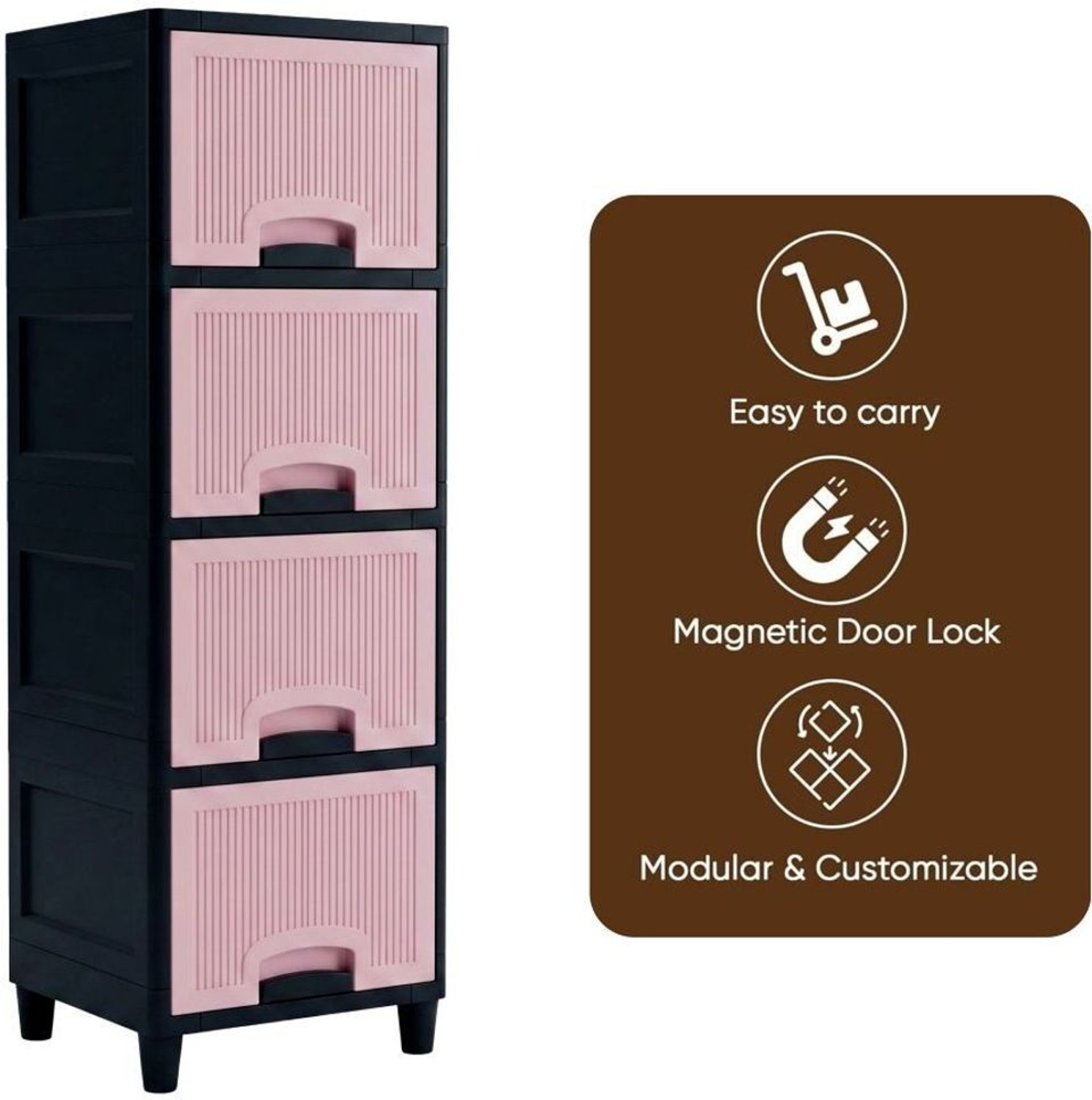 Image of MAXTID Multi Layer Cabinet Storage Storage Box Storage Box