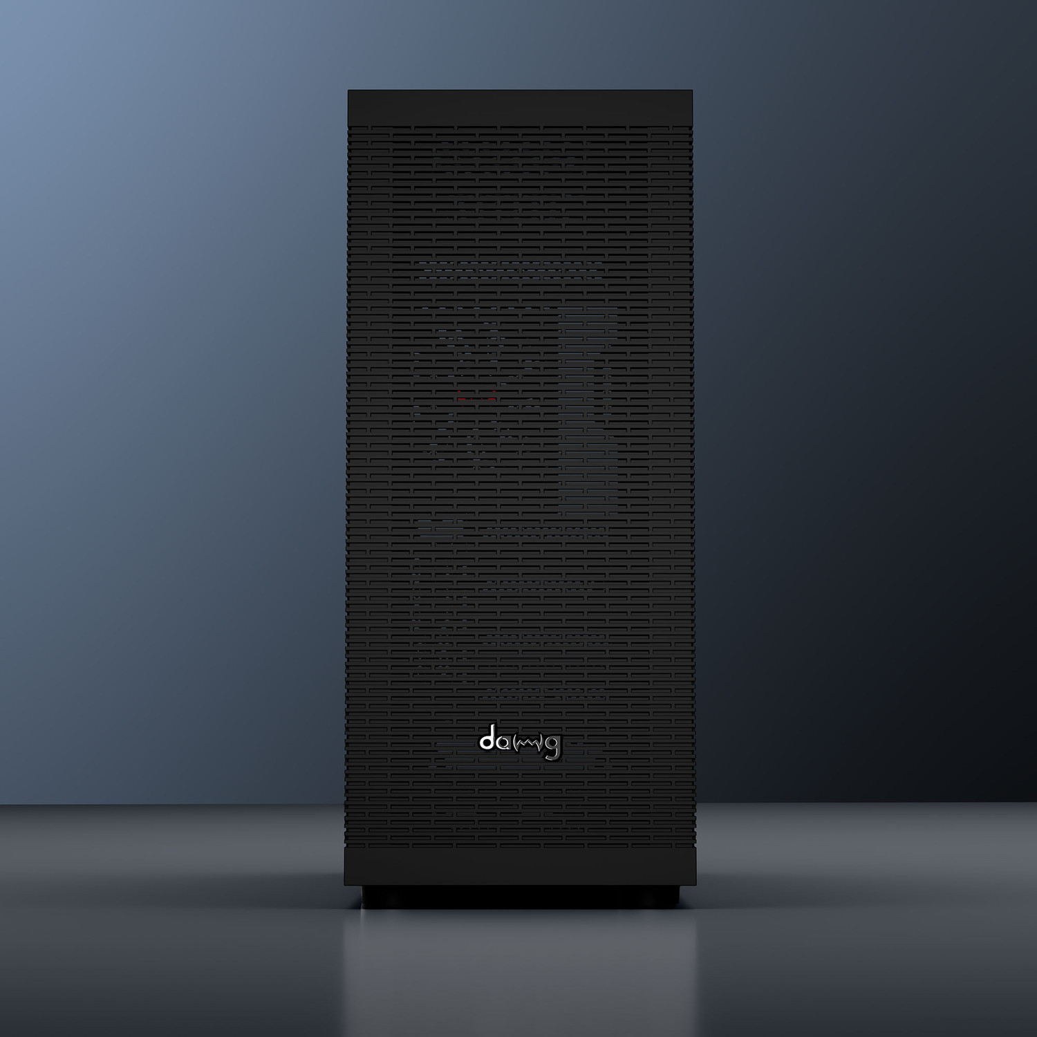 Image of daWg X490 (Black) Full Tower Cabinet with USB 2.0 and USB 3.0 Ports Compatible with Gaming Console