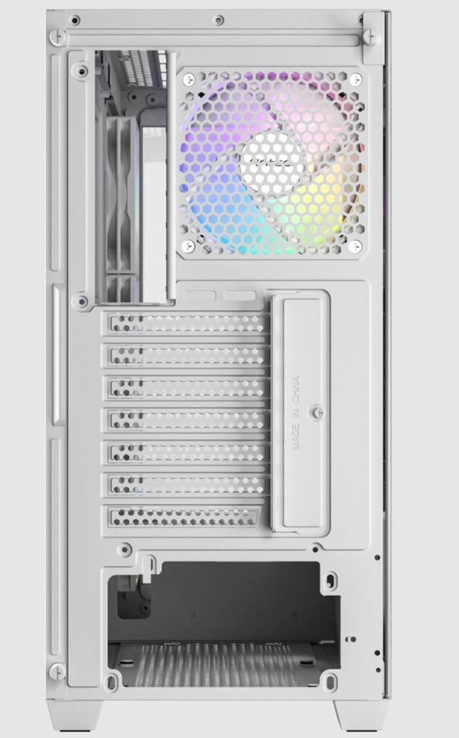 Image of Antec CX300 ARGB White Mid Tower Cabinet with USB 2.0 and USB 3.0 Ports Compatible with Computer