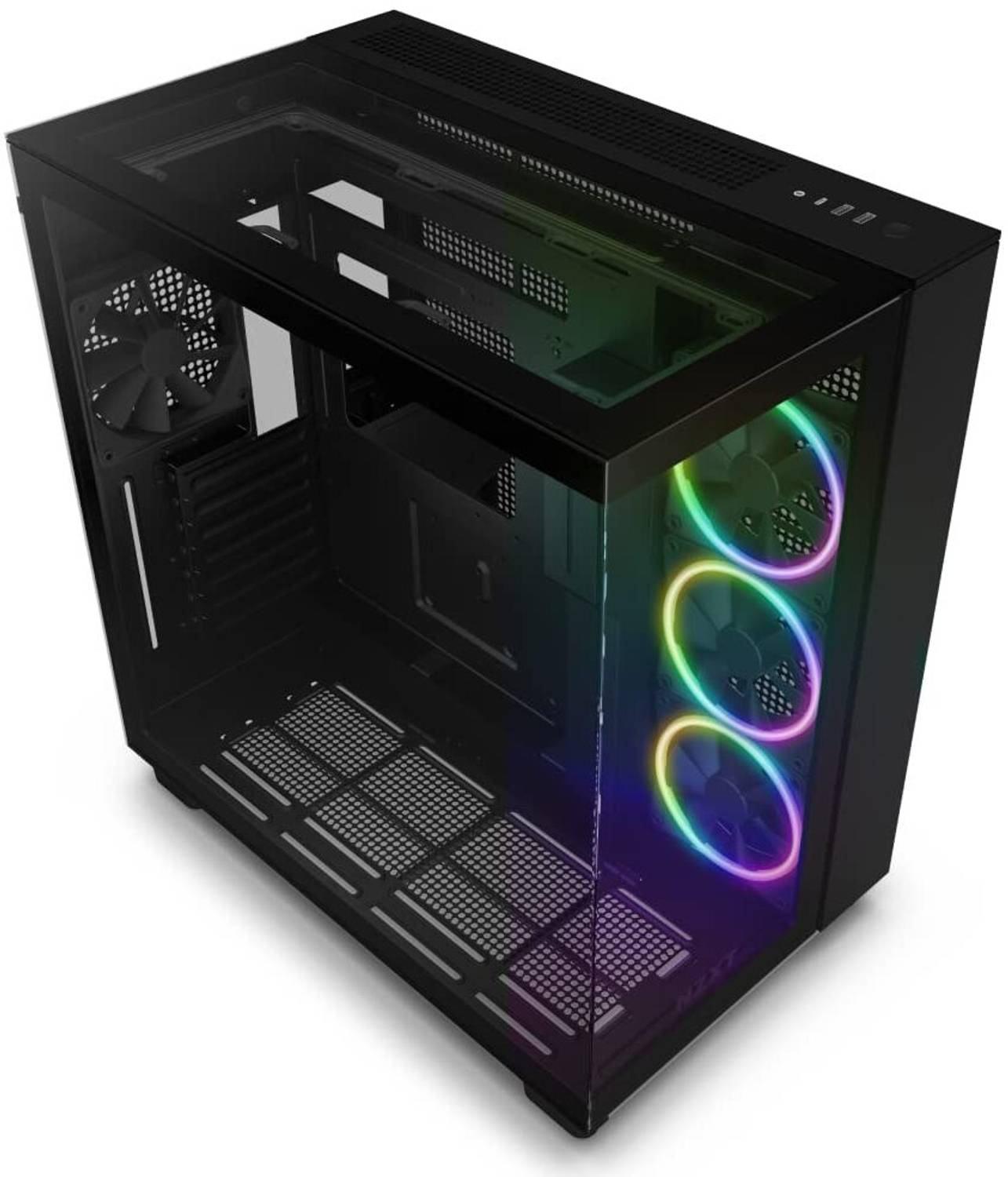 Nzxt ‎H9 Elite/‎CM-H91EB-01 Mid Tower Cabinet with USB 2.0 and USB