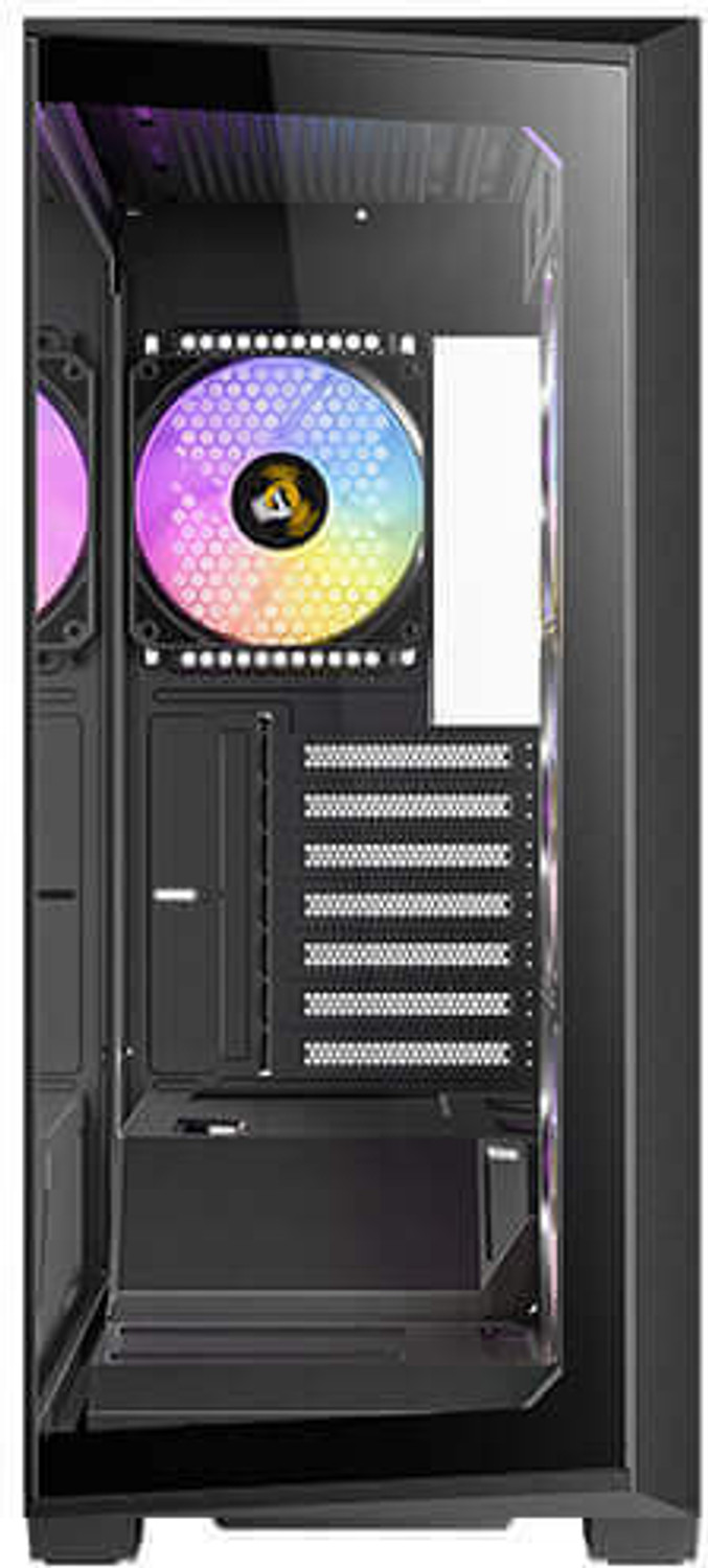 Image of Antec C3-ARGB Mid Tower Cabinet with USB 2.0 and USB 3.0 Ports Compatible with Computer