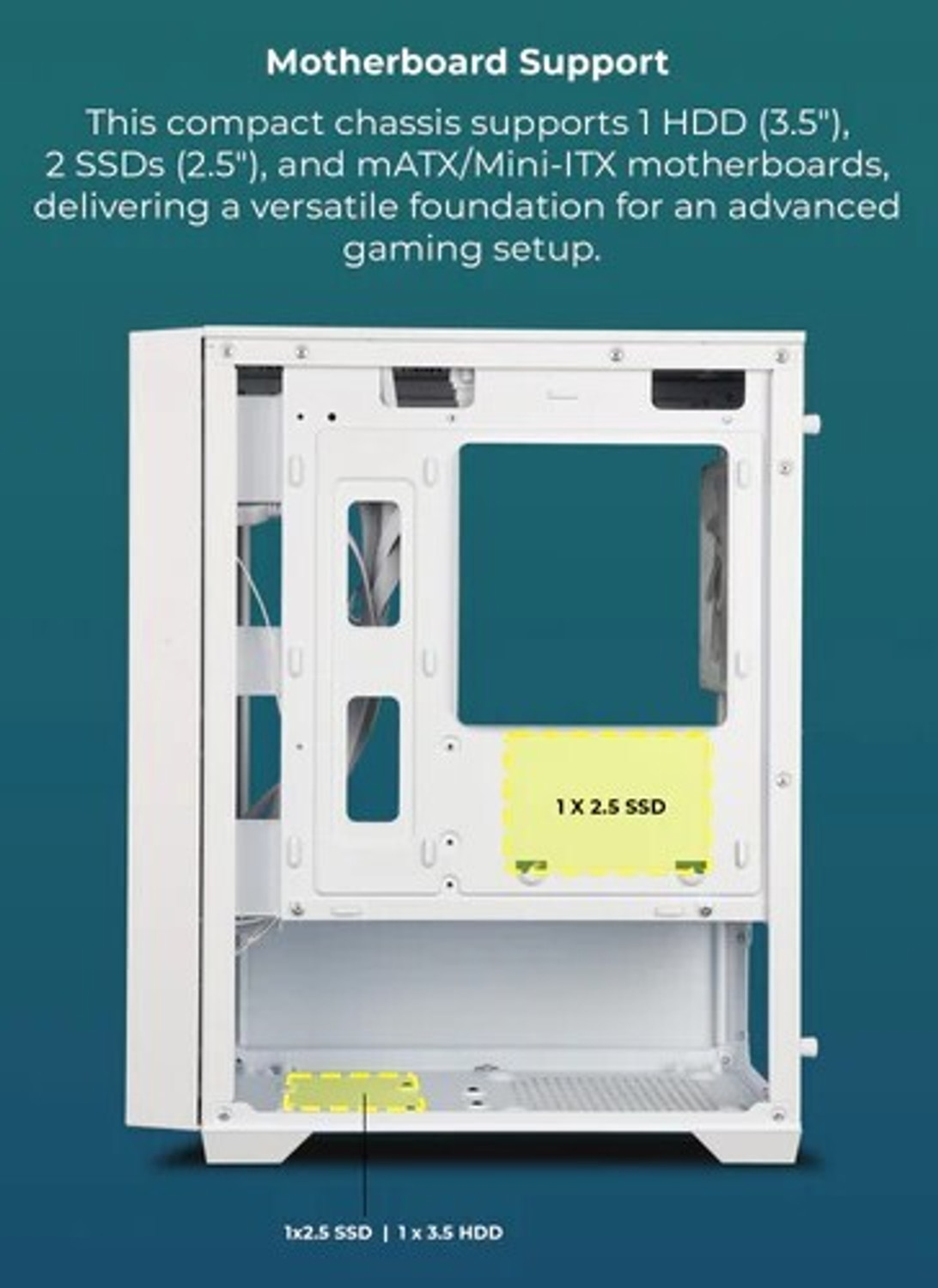 Image of ZEBRONICS ZEB-CORA CABINET GAMING Cabinet with USB 2.0 and USB 3.0 Ports Compatible with Gaming Console