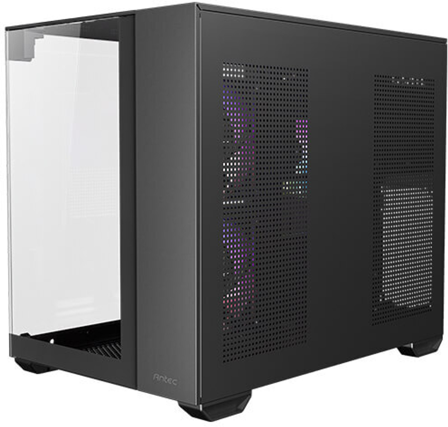 Image of Antec CX600M-TRIO-ARGB-B Mid-Tower Cabinet with USB 2.0 and USB 3.0 Ports Compatible with Computer