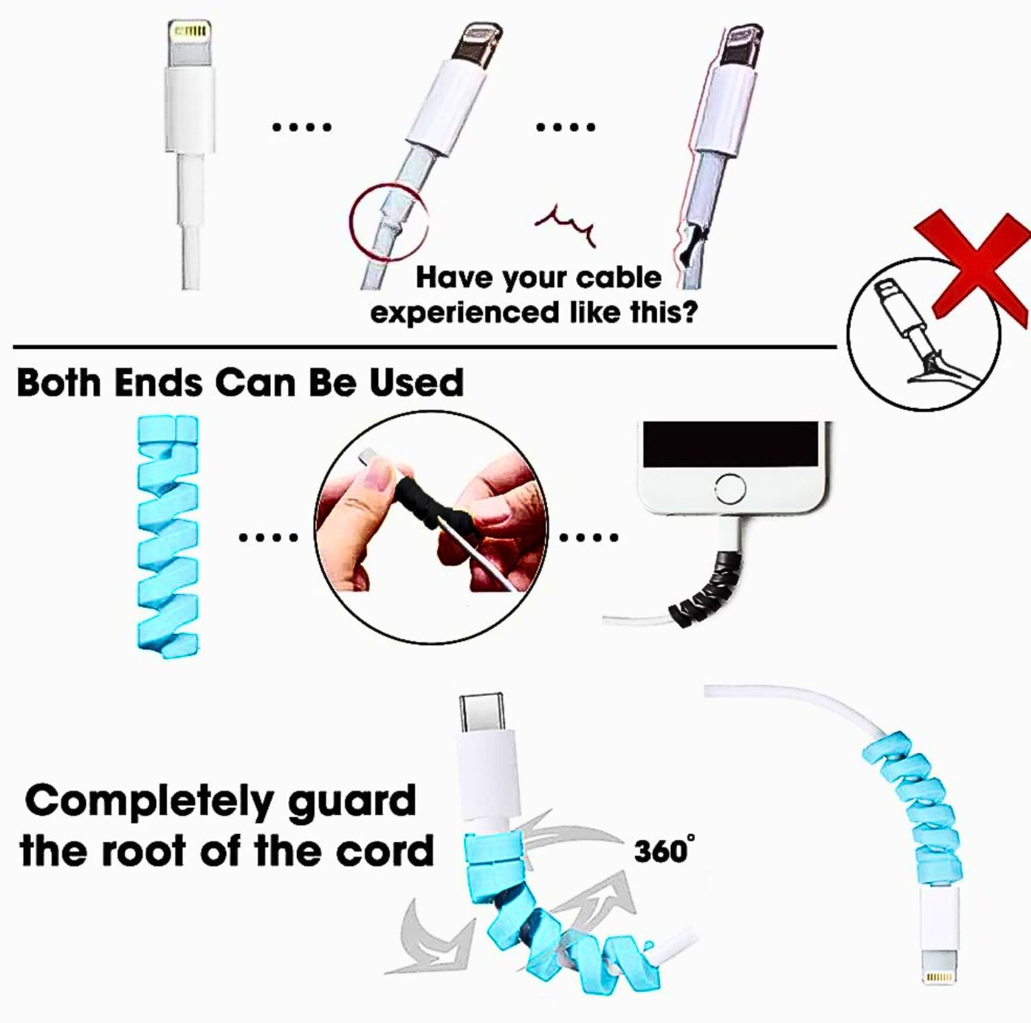 RoarX 24 Pcs Cable Protectors 24 Pieces - Image 4