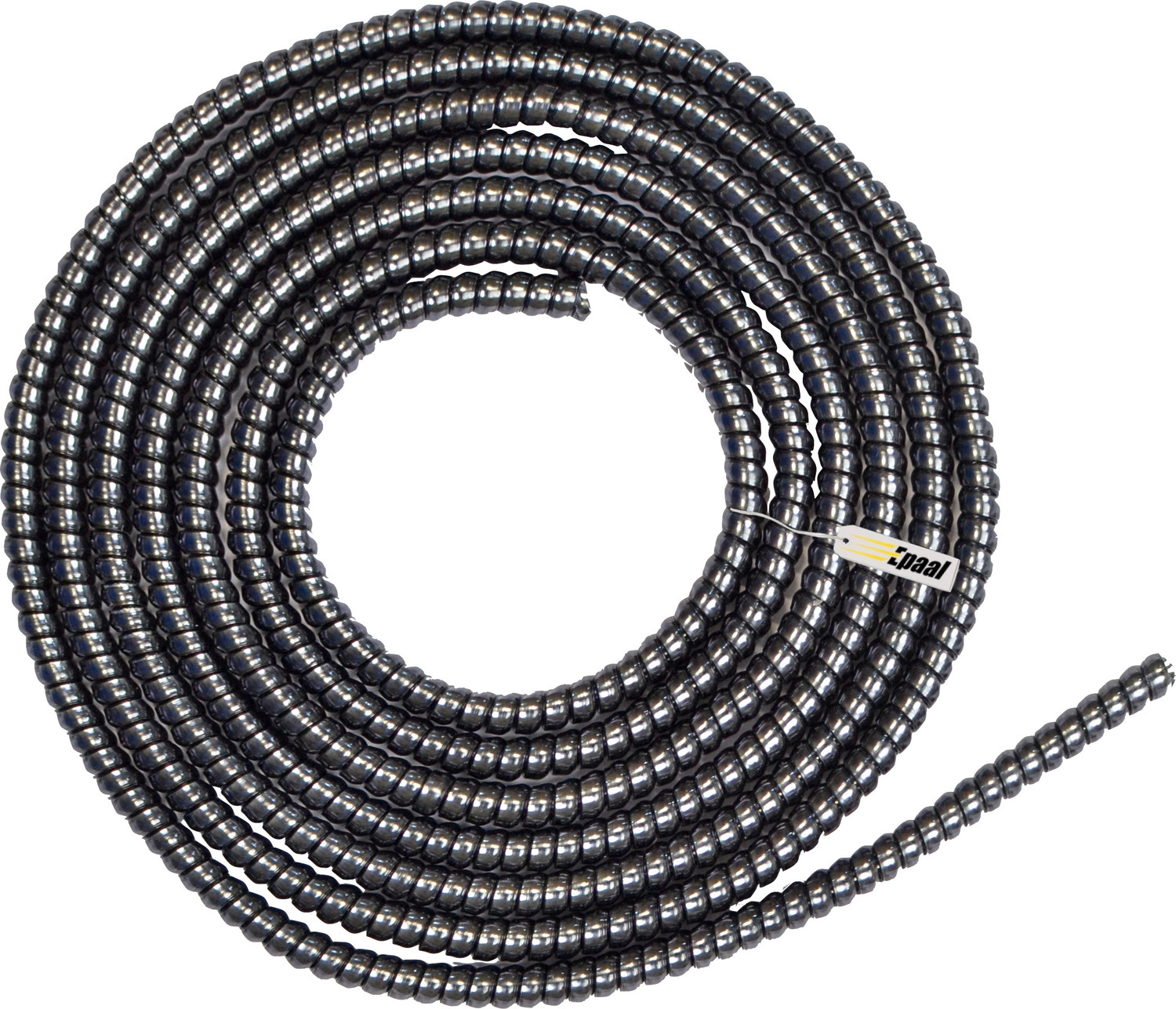 Image of Epaal Port Protector Sleeve (4pcs) with Spiral Metallic 1.6 Mtr Rope (1pc) Winder Full Cable Protector