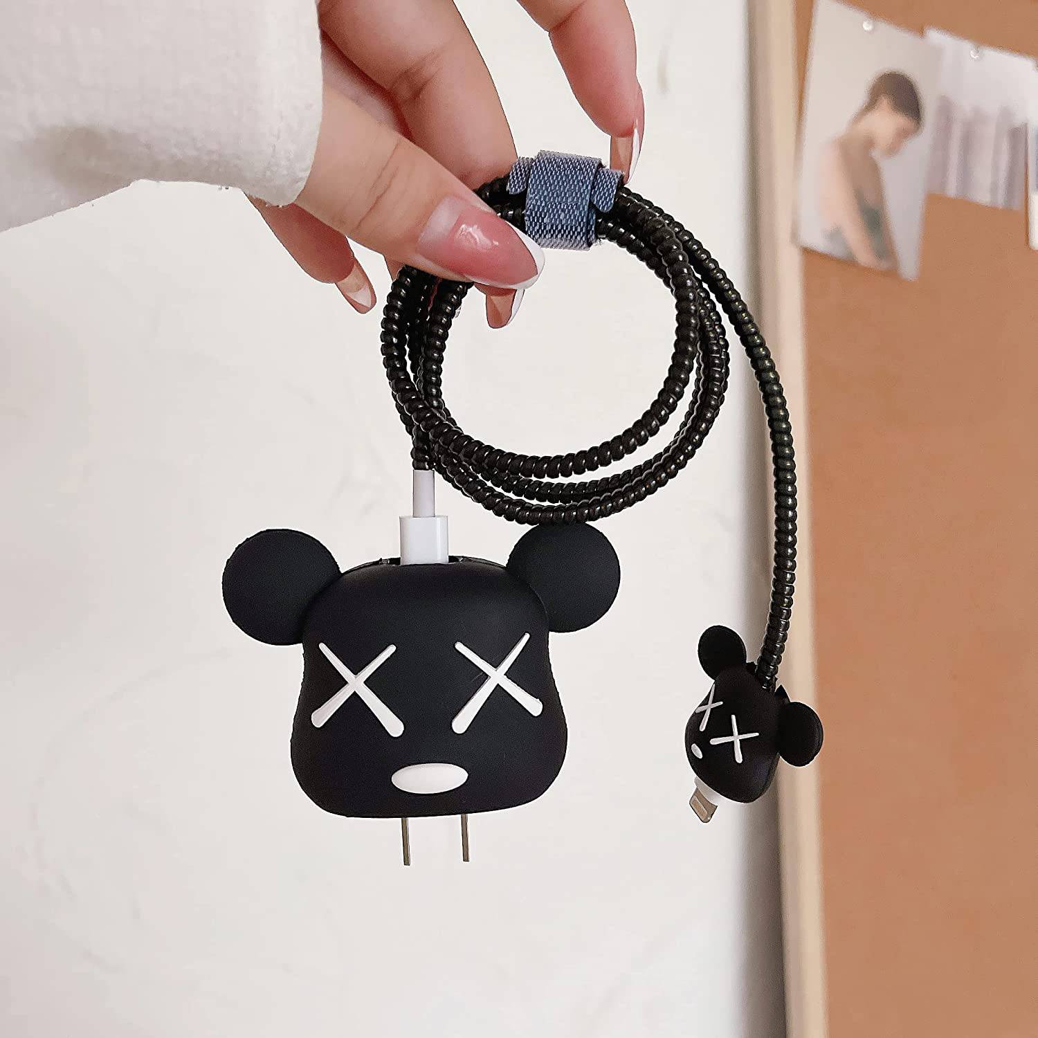 Micvir Silicone Headphone Case for Apple 20W Adapter - Image 2