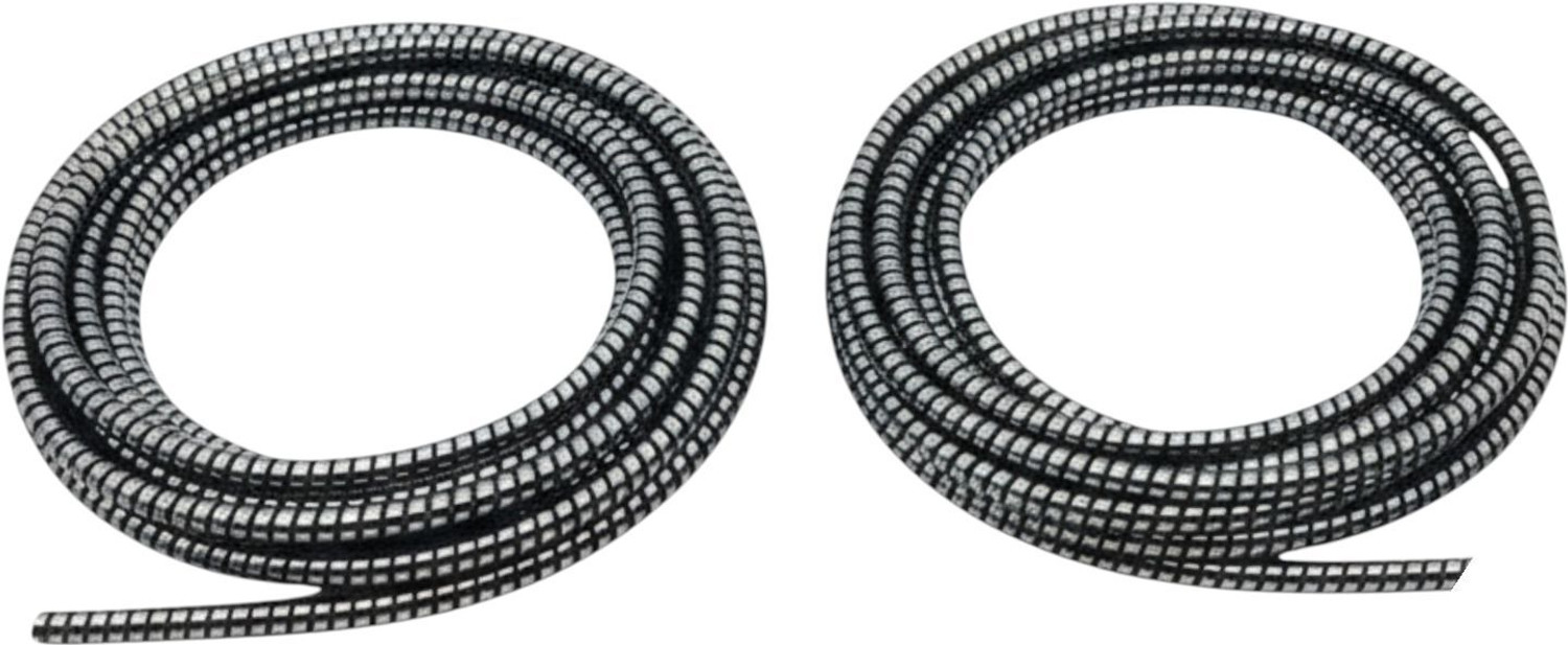 Image of JAZX 1.5m Spiral Triple Entire Charging Cable Spiral for All Android Cable Protector