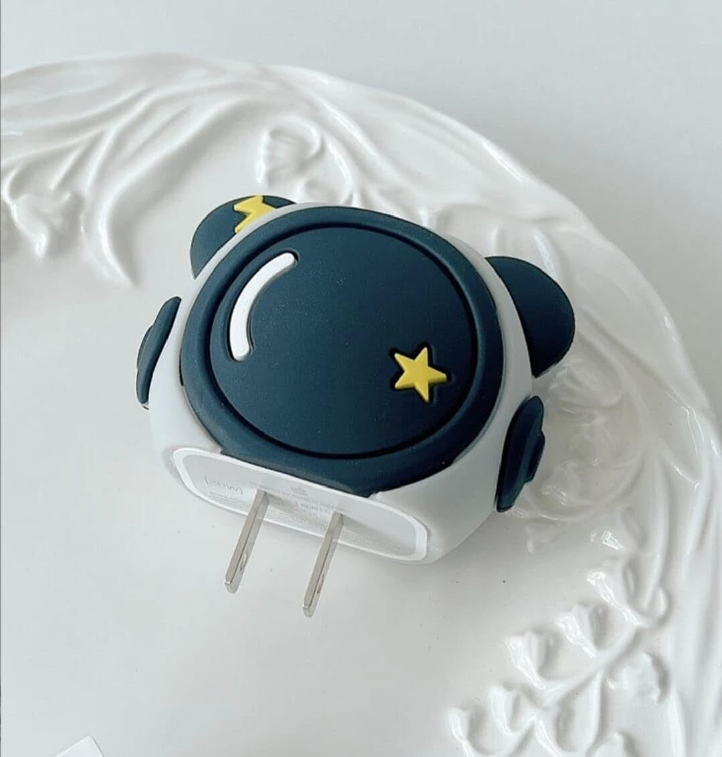 Image of Webilla Silicone Press Stud Headphone Case For Apple Charger Cover