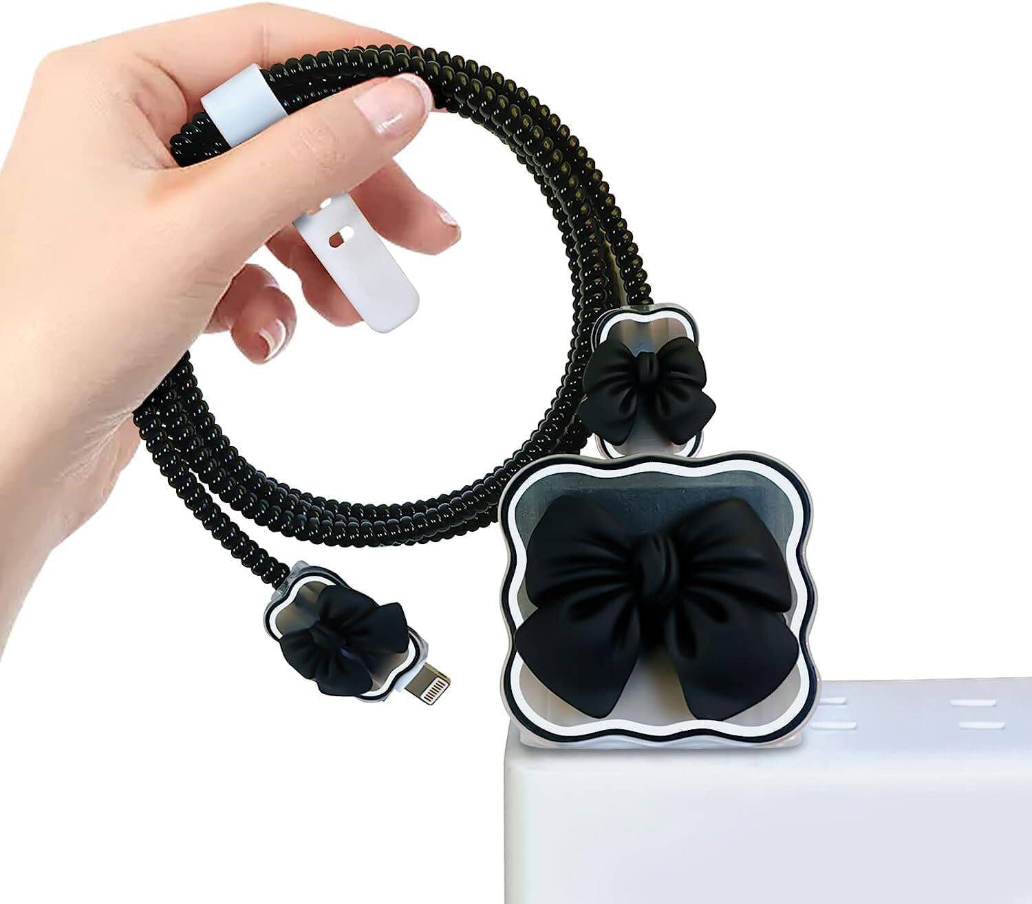 AUDICE Silicone Press Stud Headphone Pouch For Samsung Charger Cover 25W