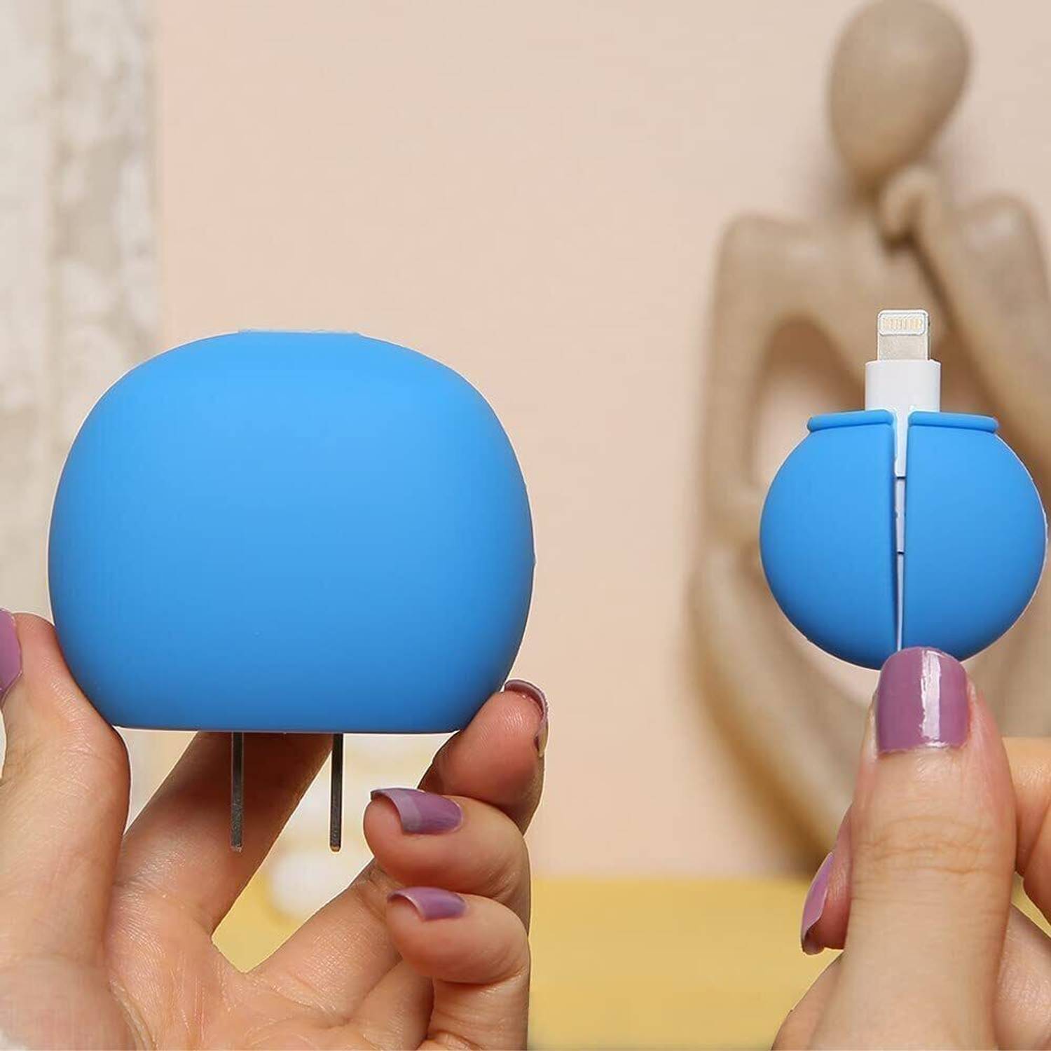 MOBISINGH Silicone Pull String Headphone Case for Airpods 1st, 2nd Gen - Image 3