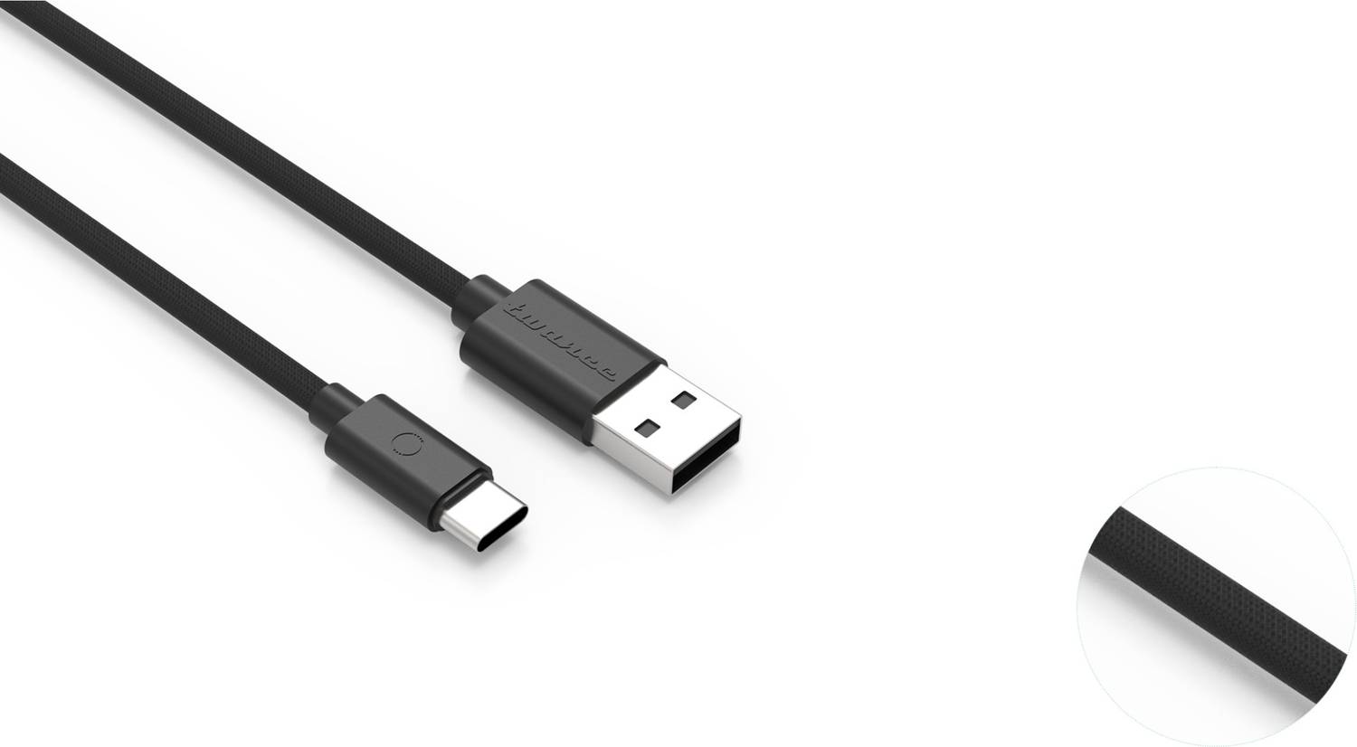 twance USB Type C Cable 0.25m Braided Pack of 2 - Image 2
