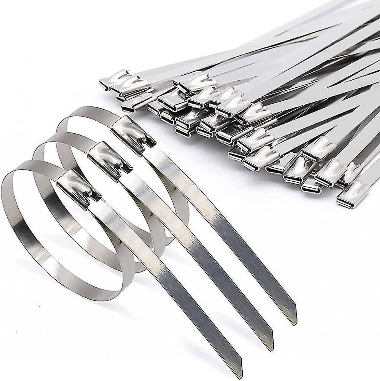 ASOTE SOLUTIONS PRIVATE LIMITED CT_50_300 Stainless Steel Stainless Steel Cable Tie
