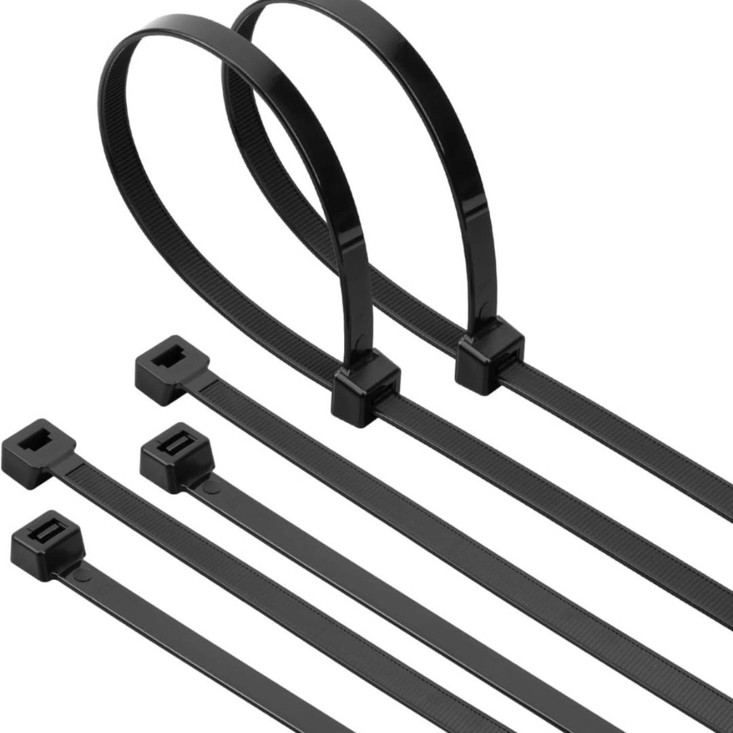 ASOTE SOLUTIONS PRIVATE LIMITED ASOT 300mm (12 Inch) Nylon Flexible Straps Cable Tie