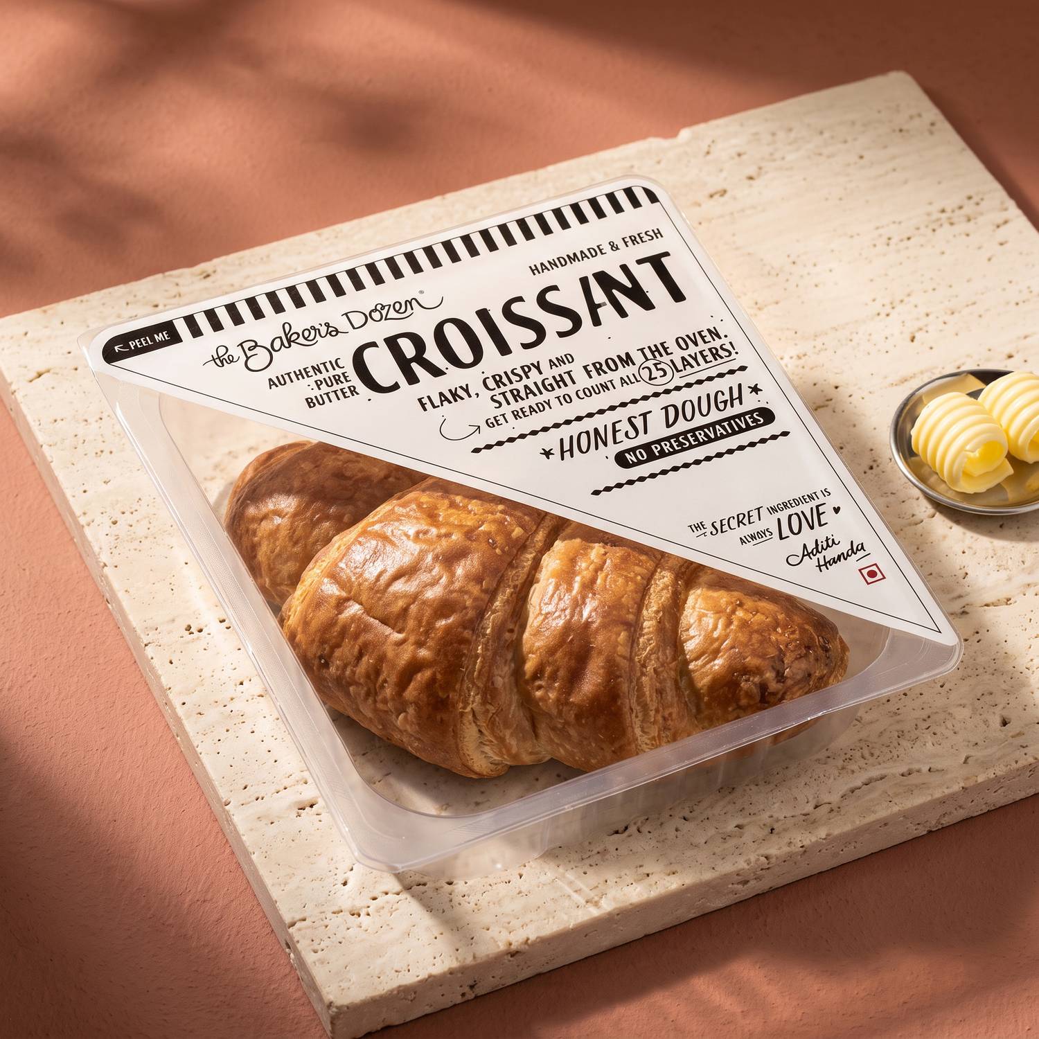 The Baker's Dozen Croissants 100% Butter Croissants
