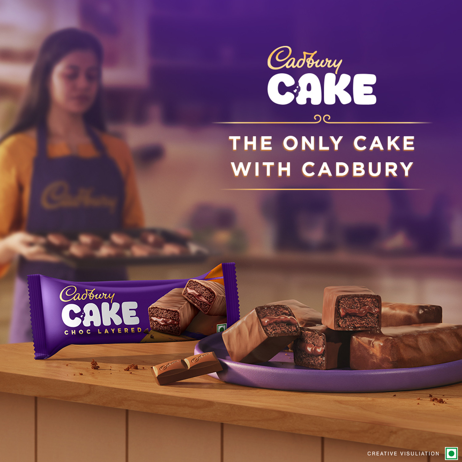 Image of Cadbury ChocLayered chocolate Cake