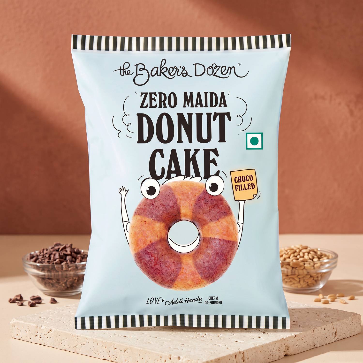 The Baker's Dozen Zero Maida Donut Cake Doughnut