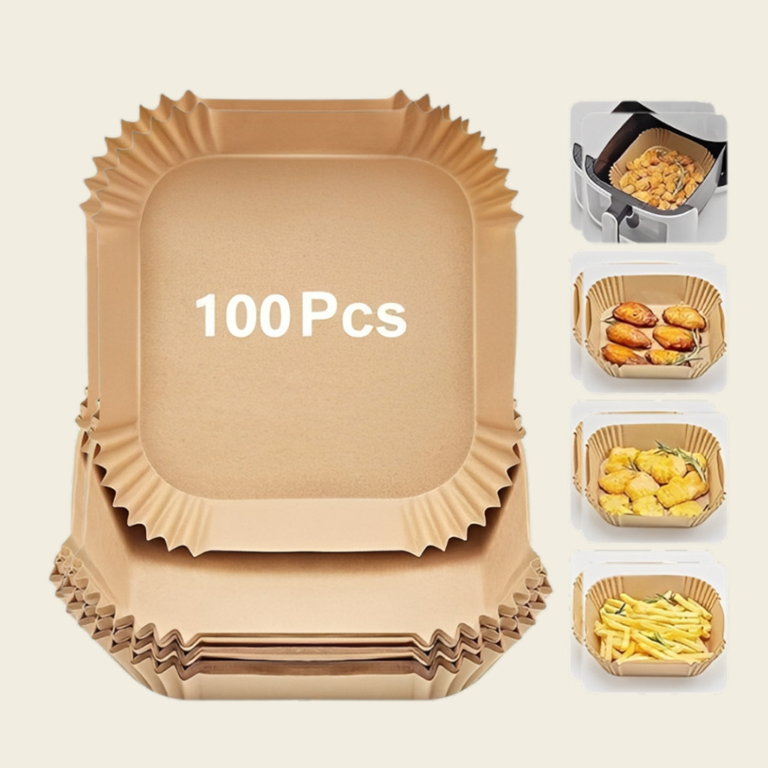 Image of GAJERAIMPEX Dispaper37 Airfryer Tray