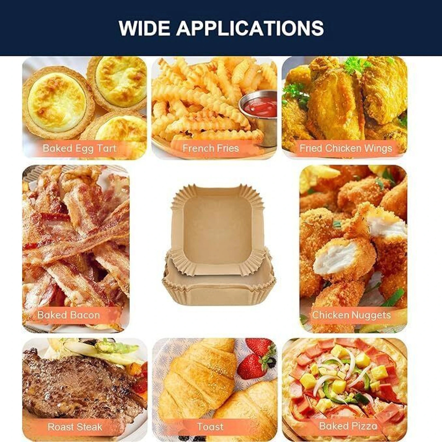 Image of GAJERAIMPEX Dispaper37 Airfryer Tray