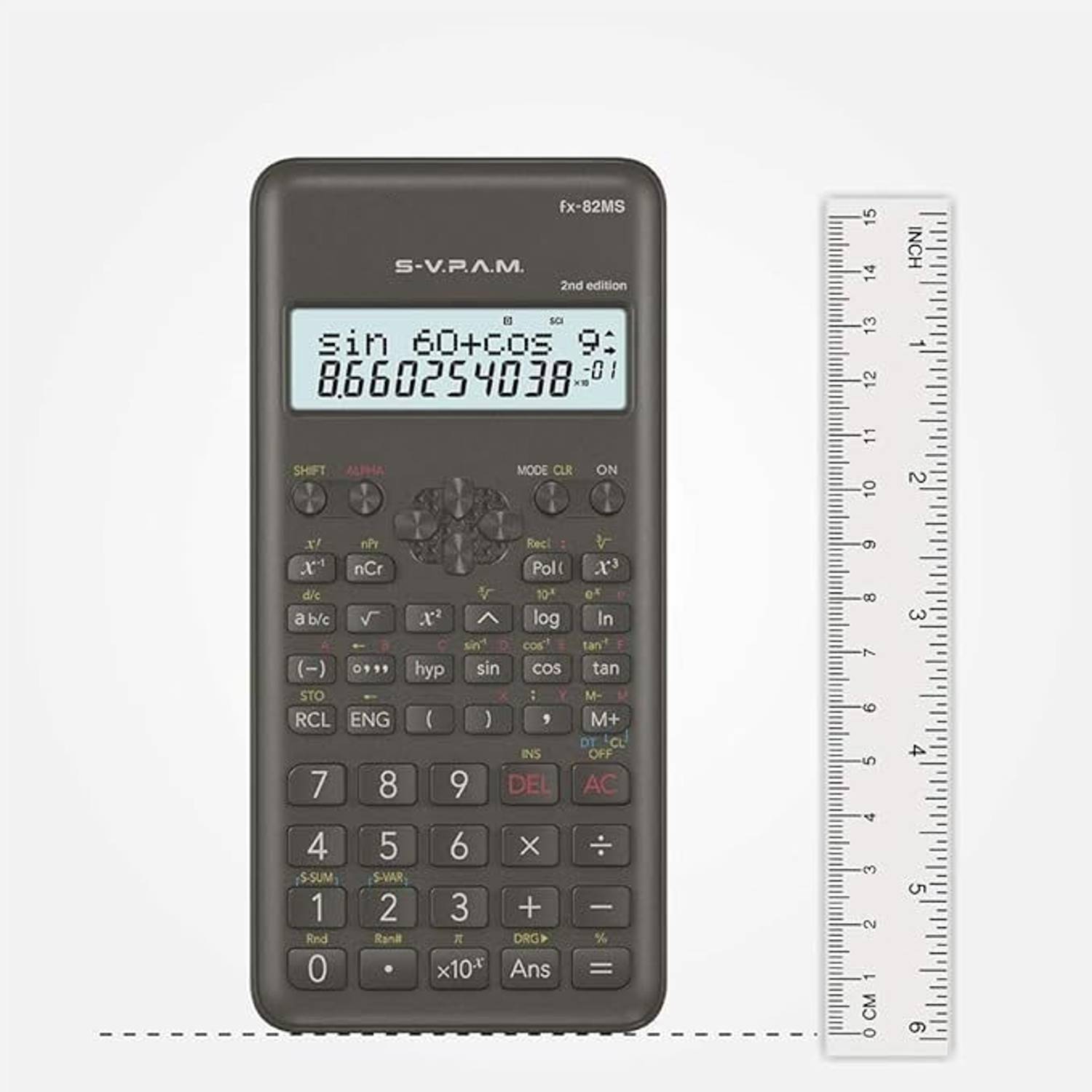 Aldea FX-82MS 2nd 240 Functions Calculator - Image 2