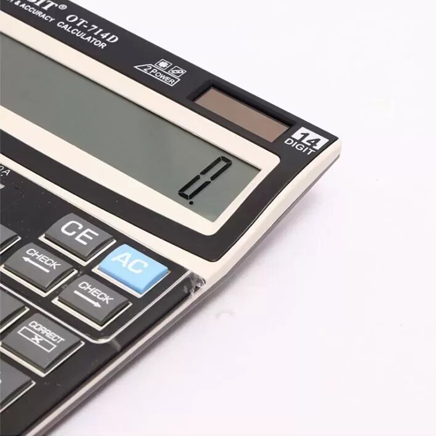 Image of ORBIT Pro 714D Financial /Commerce Calculator Solar /Battery Powered 14 Digit OT714D Financial Calculator