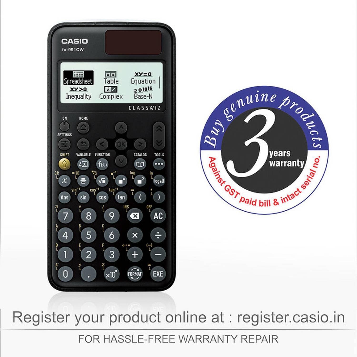 CASIO FX-991CW Scientific Calculator - Image 4