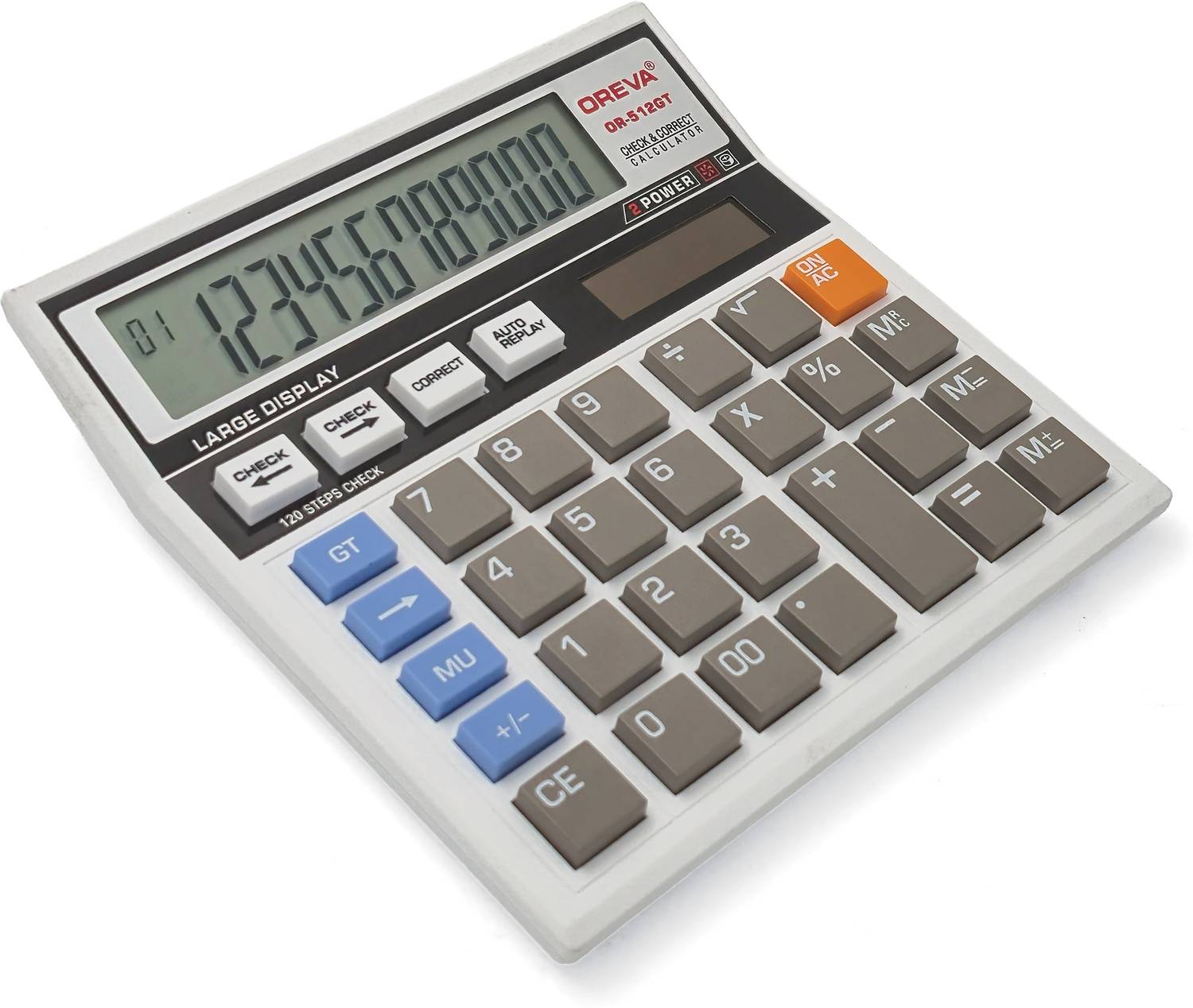 OREVA OR-512GT 12-Digit Desktop Calculator - Image 4