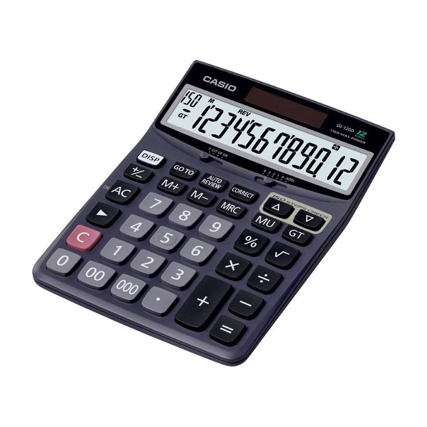 CASIO DJ-120D Desktop Basic Calculator