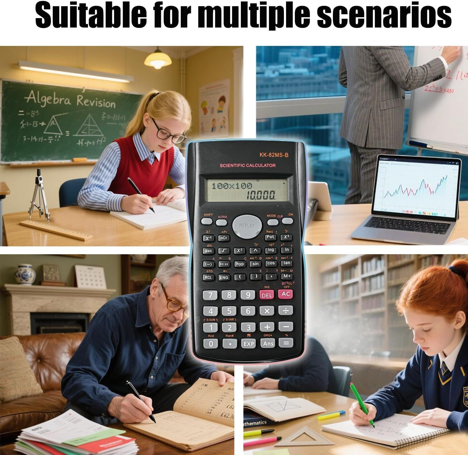 Image of GRABITOZ SR0001 Scientific Calculator Scientific Calculator