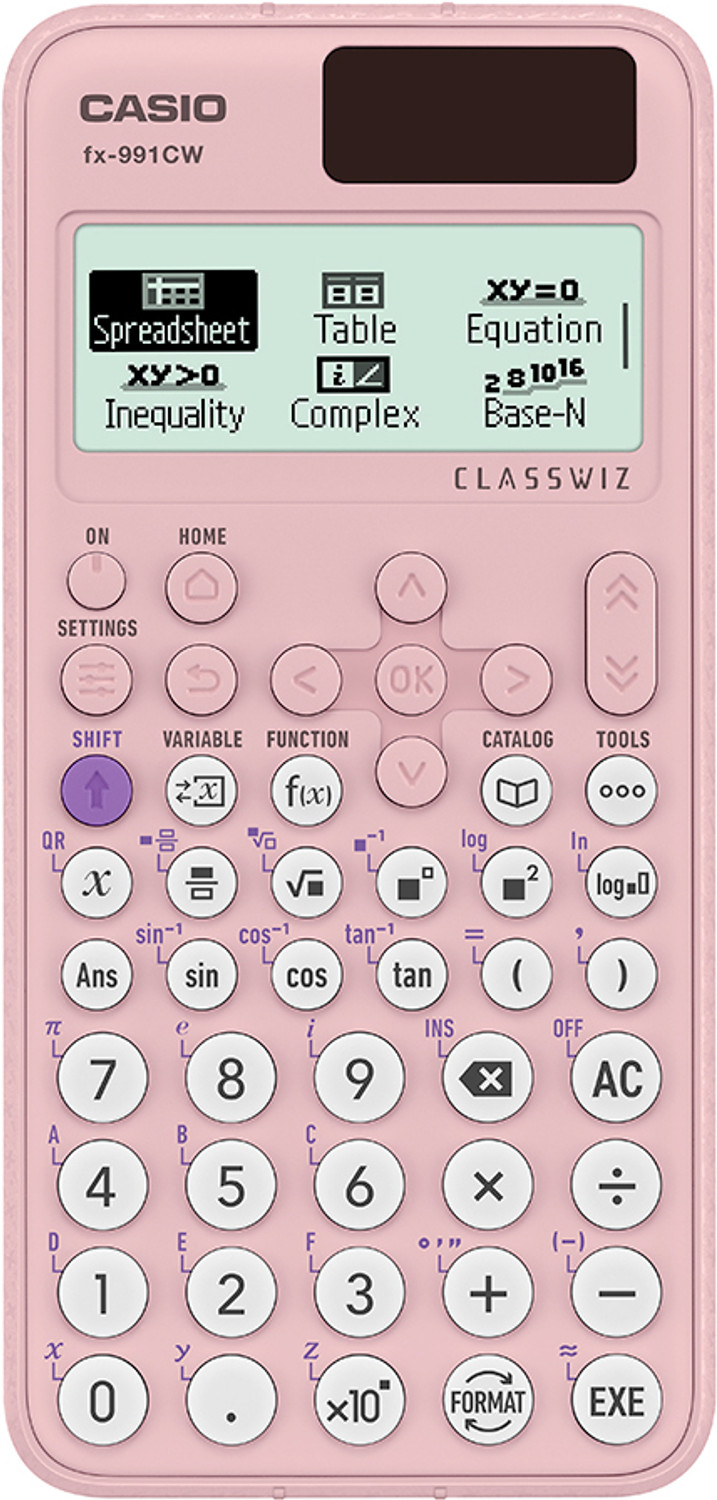 Image of CASIO FX-991CW-PK Classwiz CW Series Scientific Calculator