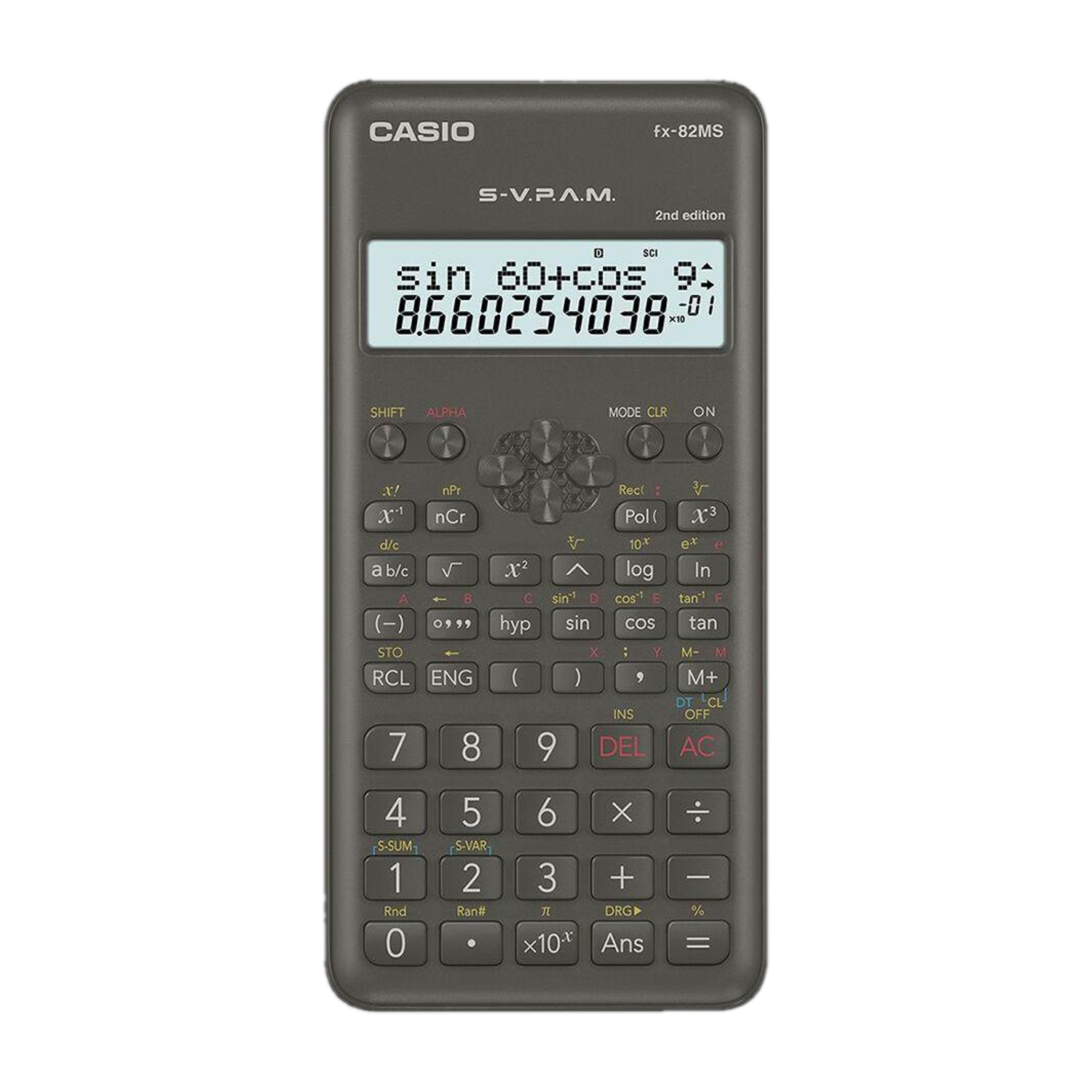 CASIO FX-82MS Scientific Calculator - Image 1