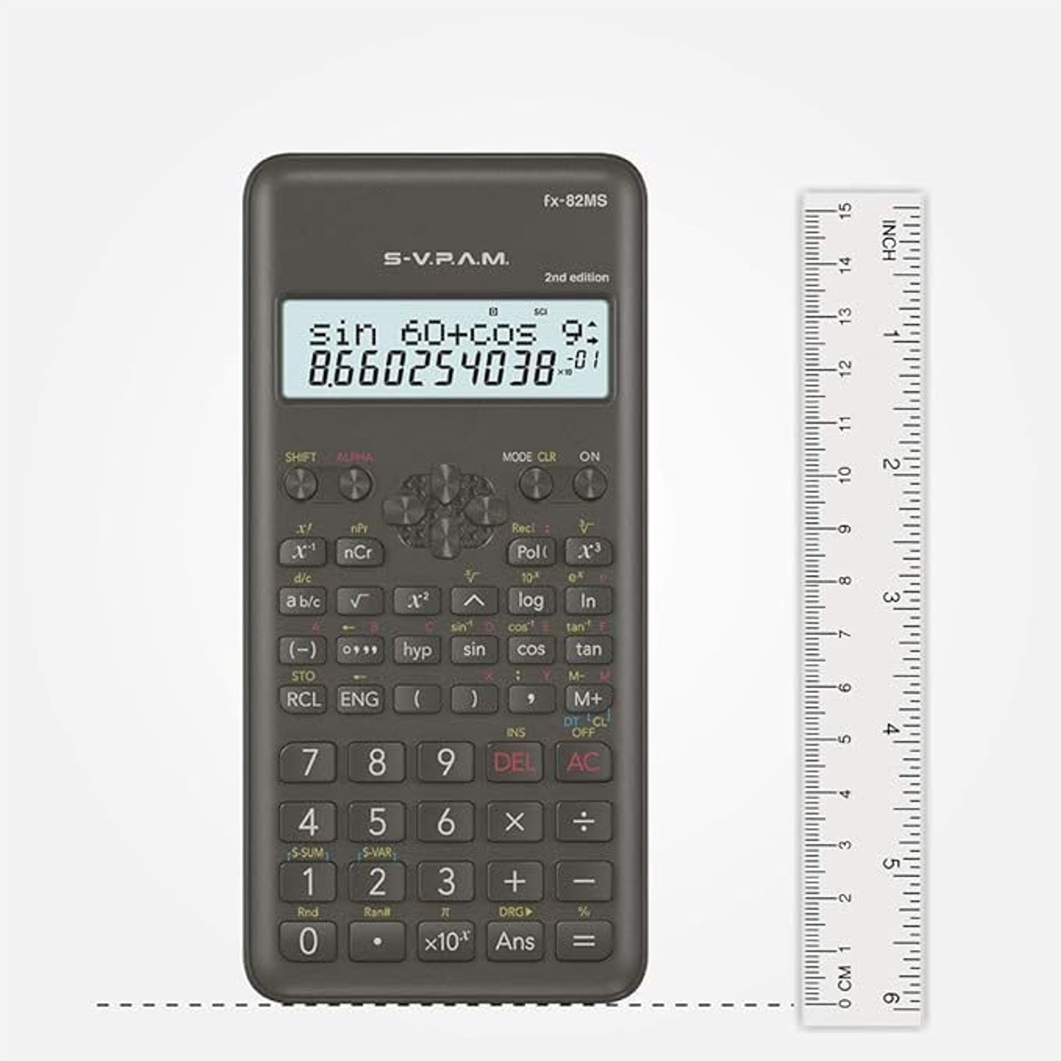 Image of Lumevo FX82MS-2G-001 FX-82MS 2nd Gen Scientific Calculator Scientific Calculator