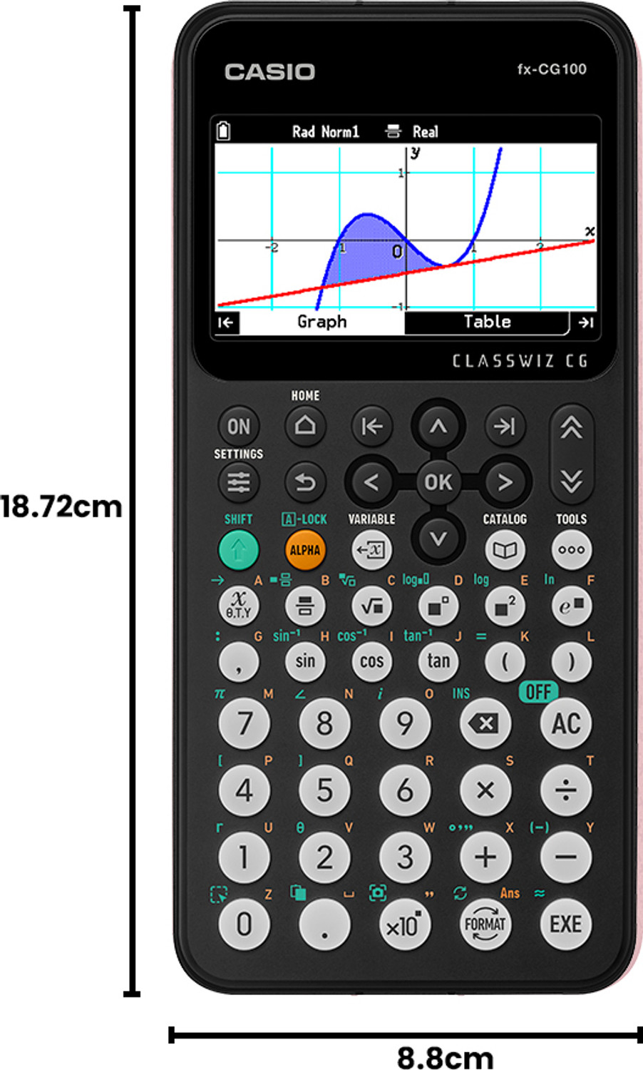 Image of CASIO FX-CG100 Graphic model Graphical Calculator