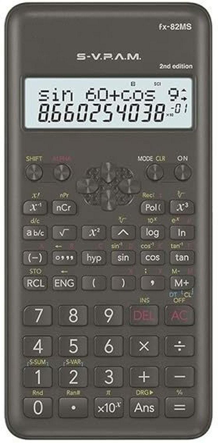 Image of Lumevo FX82MS-2G-E01 FX-82MS 2nd Gen Scientific Calculator Scientific Calculator