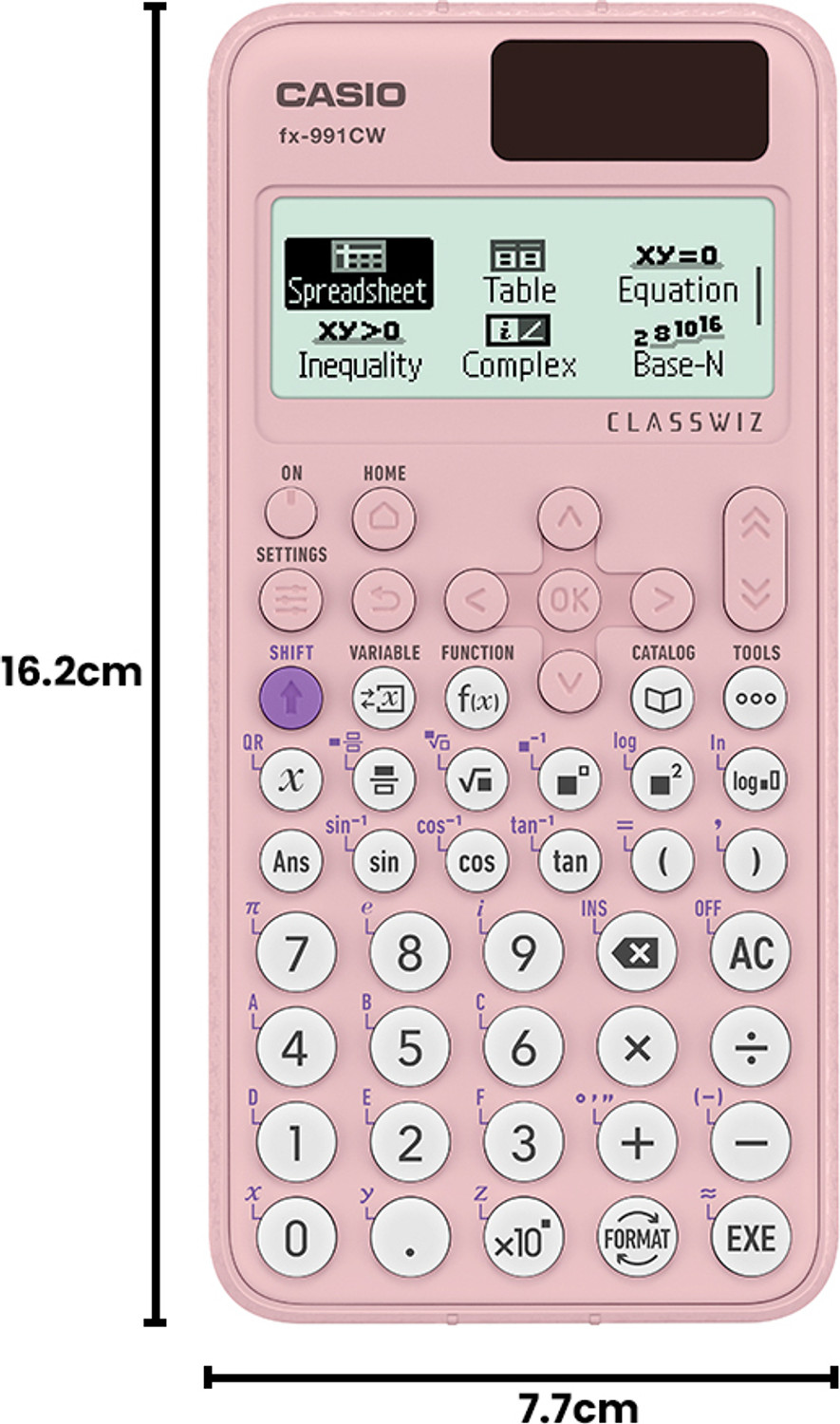 Image of CASIO FX-991CW-PK Classwiz CW Series Scientific Calculator