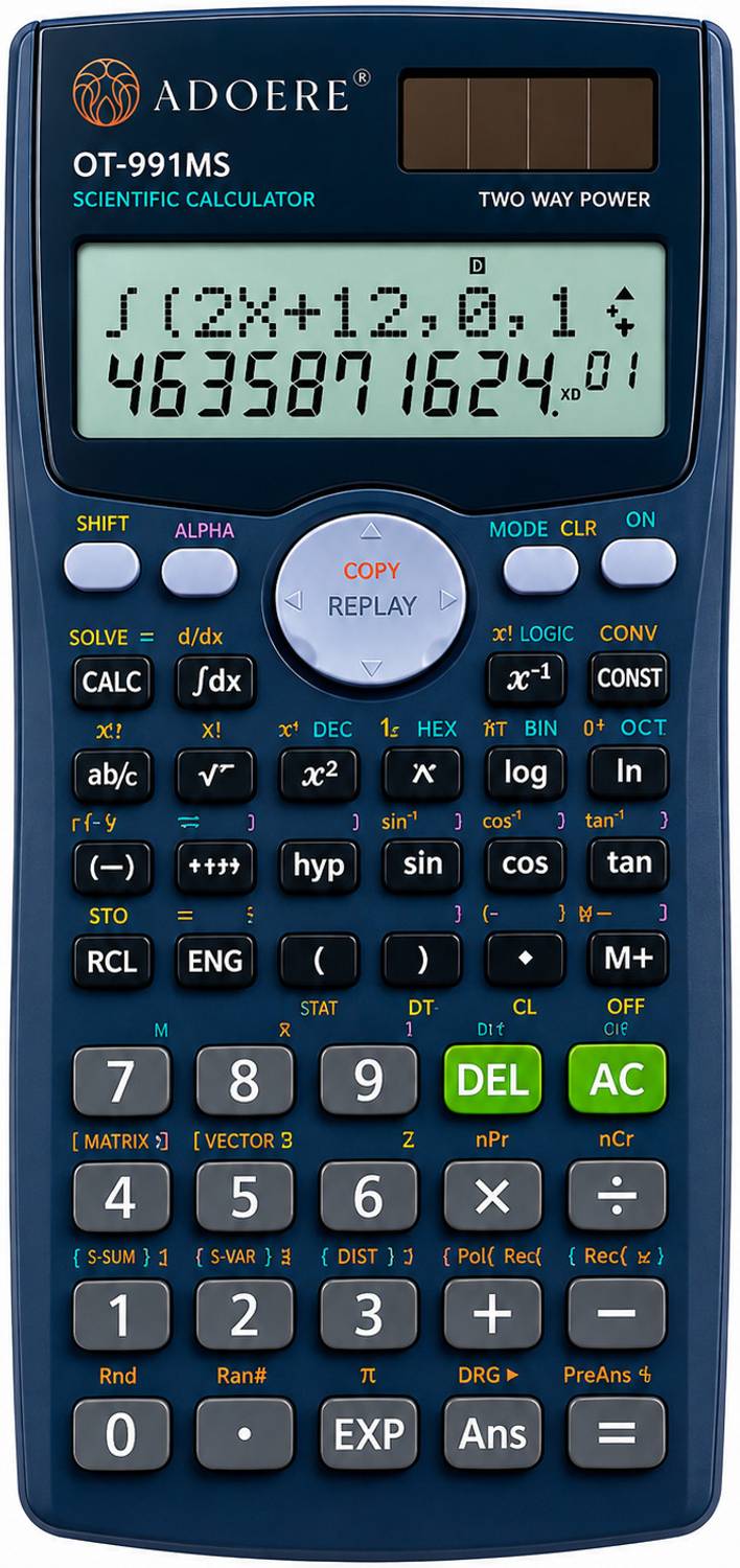 Adoere OT-991MS 401 Functions Scientific Calculator - Image 1