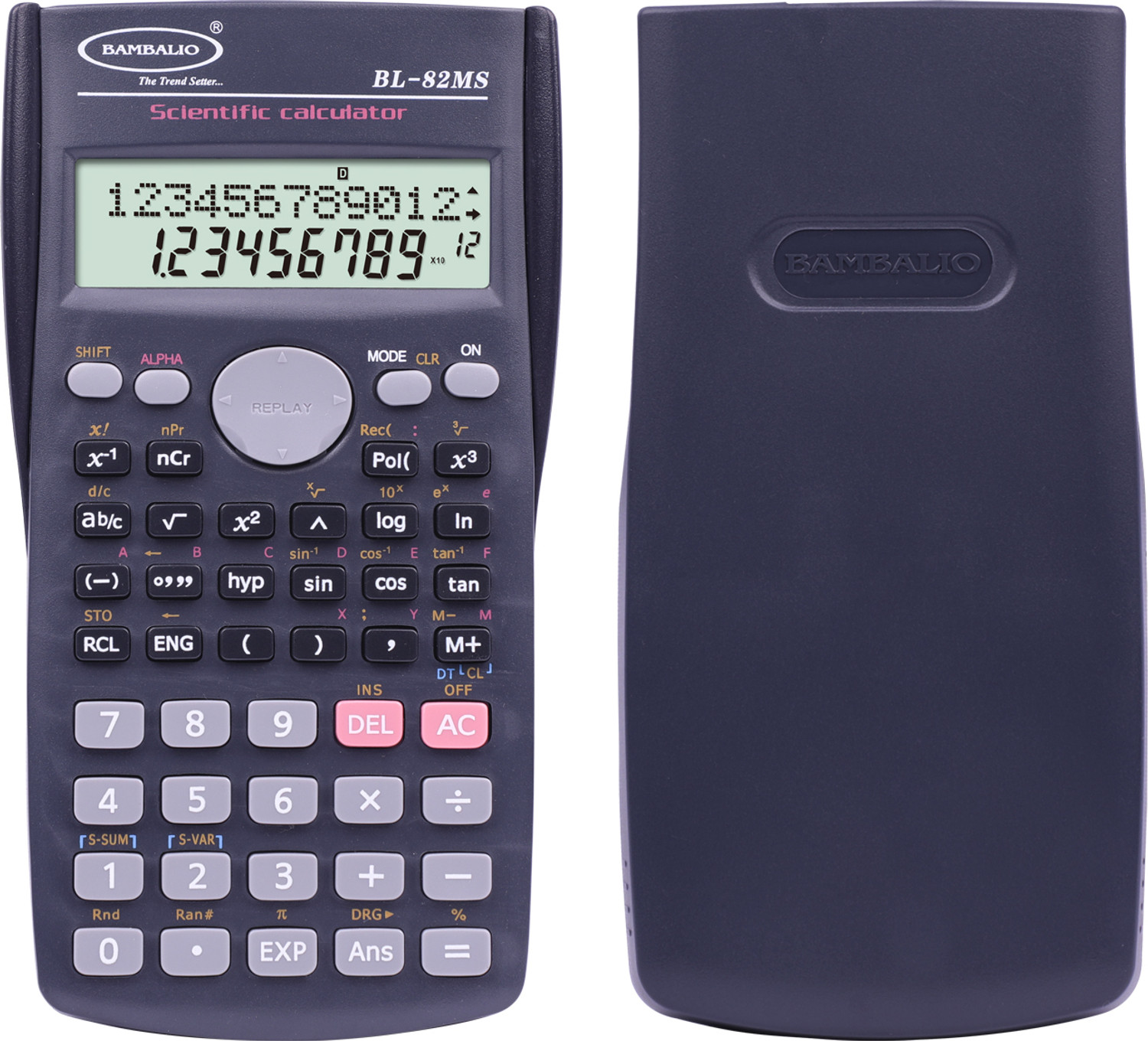 Image of BAMBALIO BL82MS 240 Functions & 2 Line Display 3 Years Warranty Scientific Calculator
