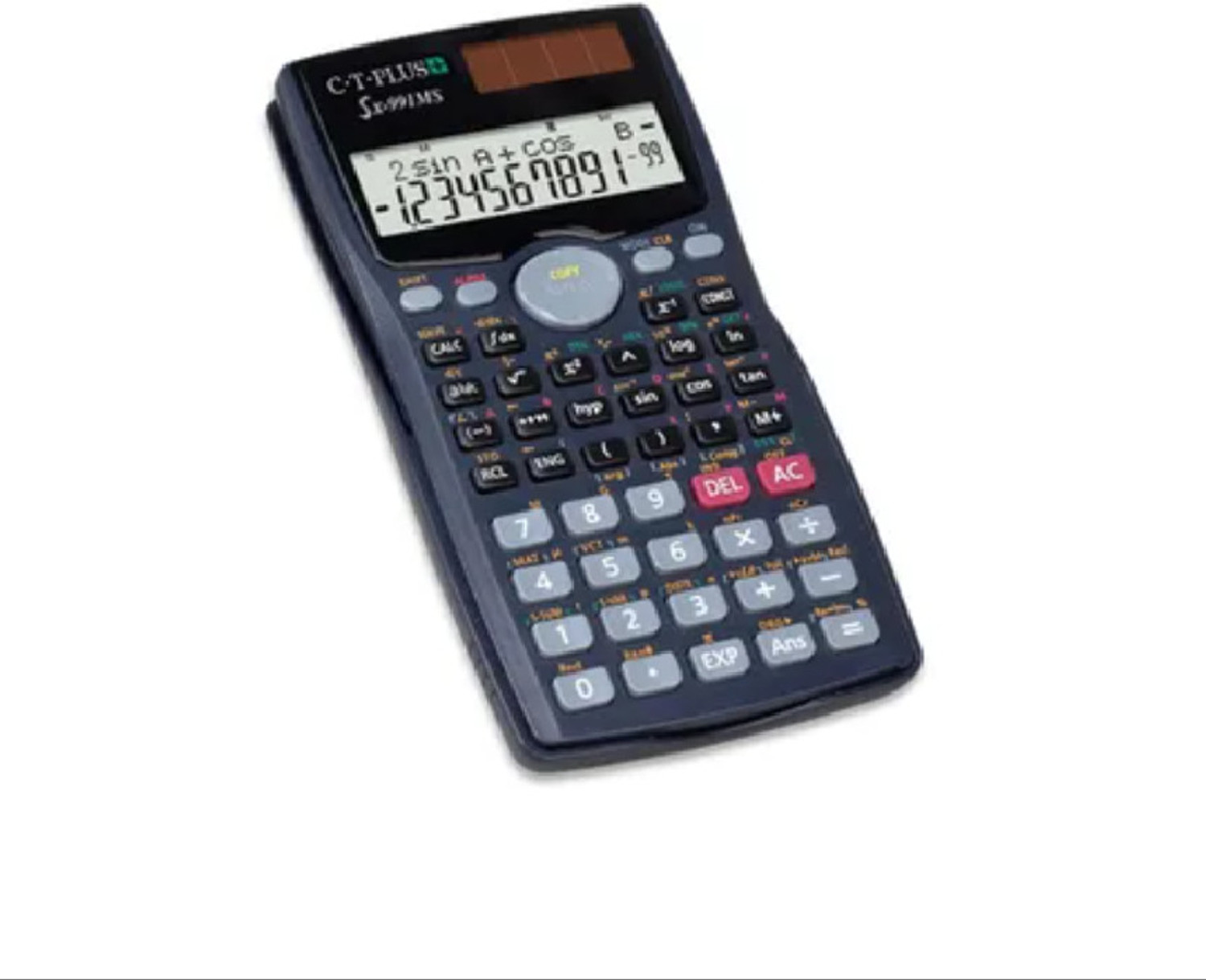 Image of CITIPLUS Sx-991MS SX-991MS Scientific Calculator 2 Line Display,401 Functions,Battery|Solar Scientific Calculator