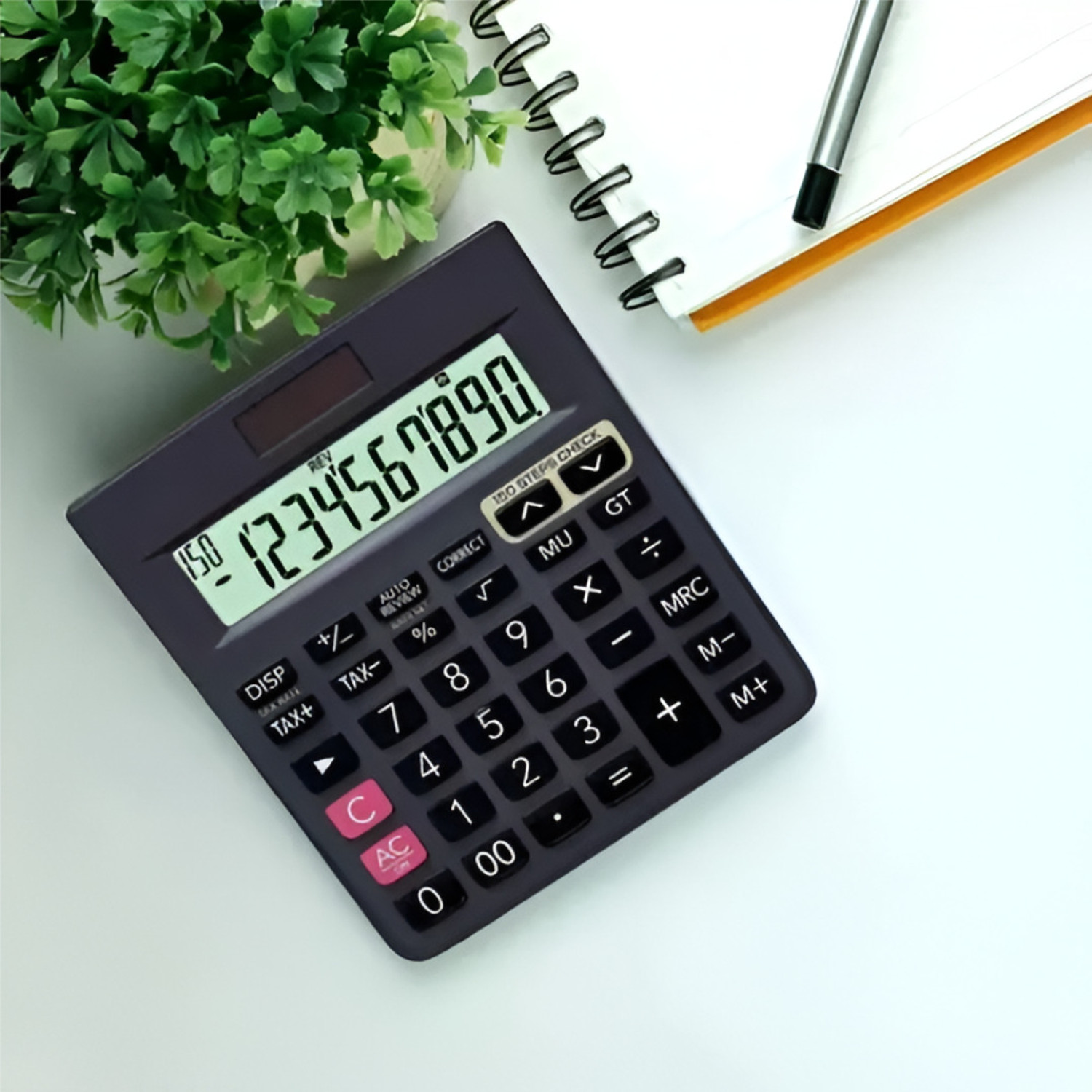 Image of Adoere OT-120S Tax Calculation Button 12 Digits OT-120S Basic Calculator