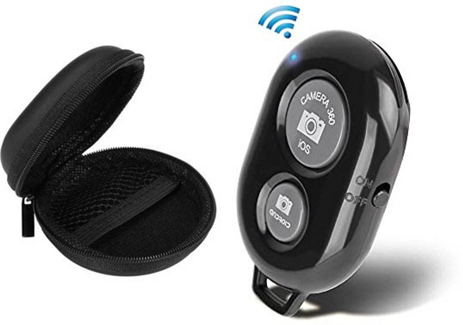 BUFONA Bluetooth Remote Control Photo Clicker for IOS Android Monopod Selfies Shutter Camera Remote Control