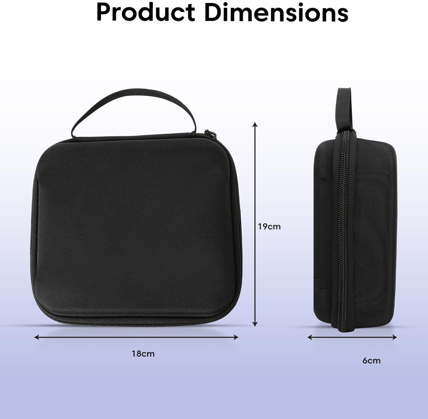 Image of sounce Hard Shell Case for DJI Osmo Mobile 3 /4 /4 SE Gimbal, EVA Waterproof Bag Camera Bag